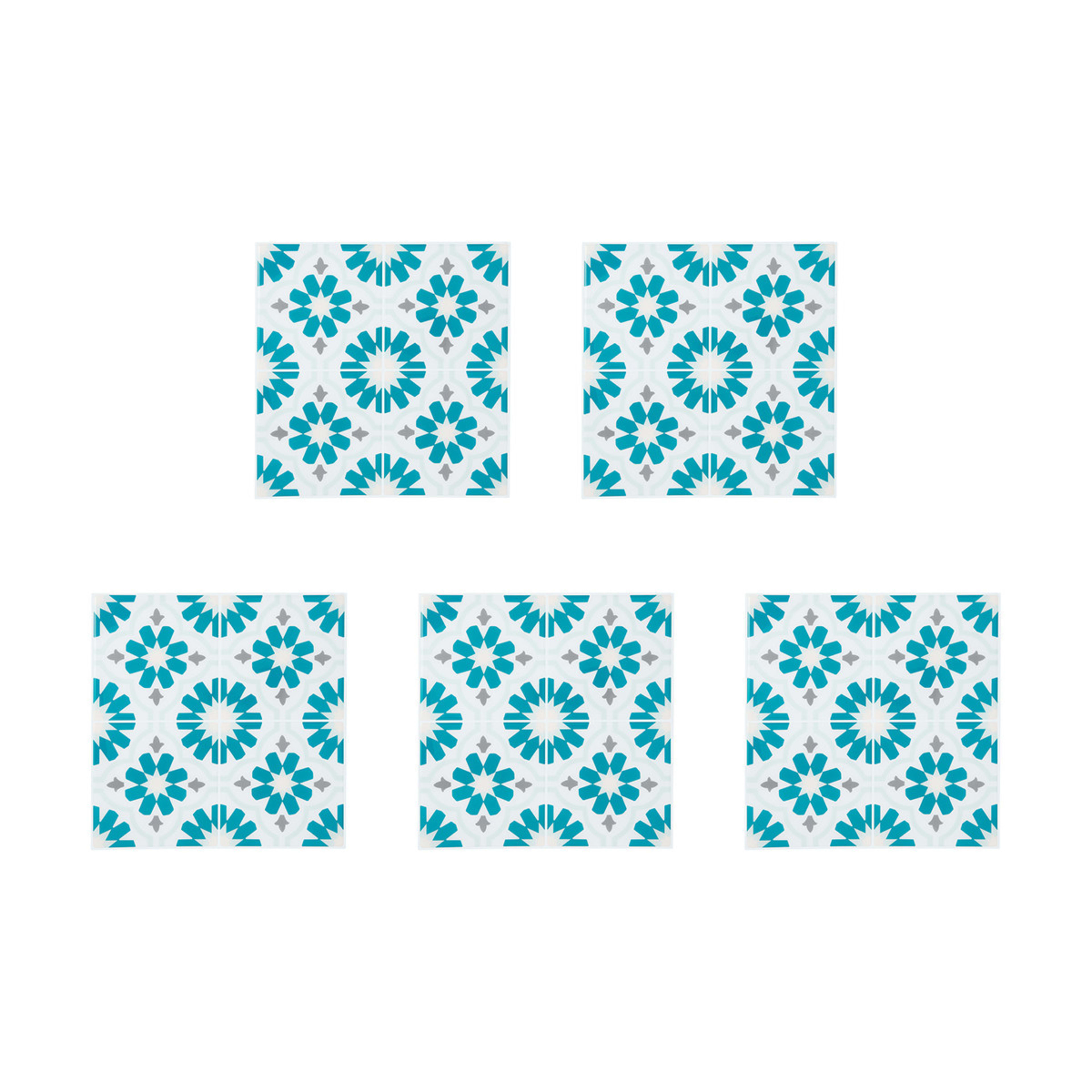 5 Pack Self Adhesive 3D Tiles Patchwork Kmart