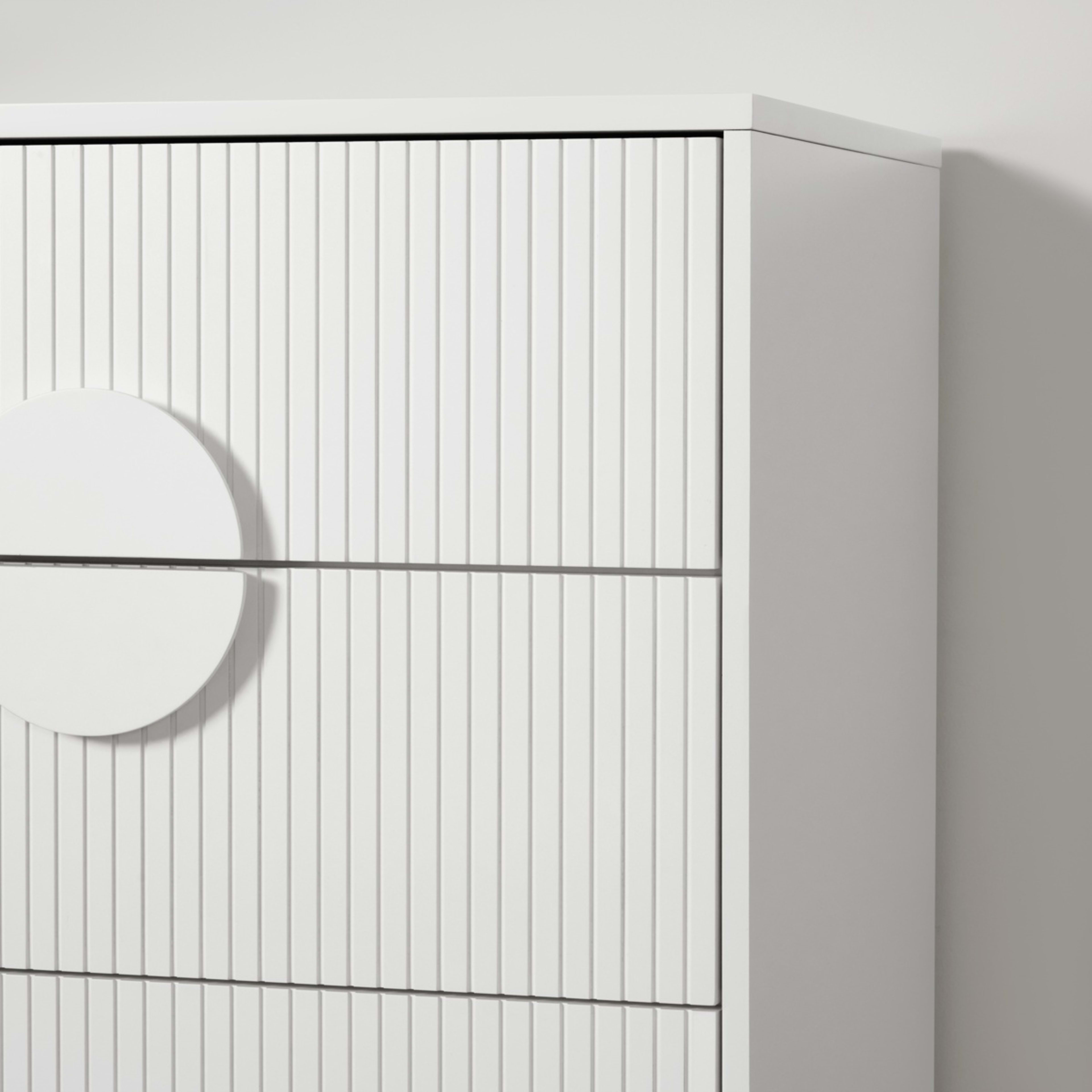 7 Stevie 4 Drawer Chest - White, 7 of 10