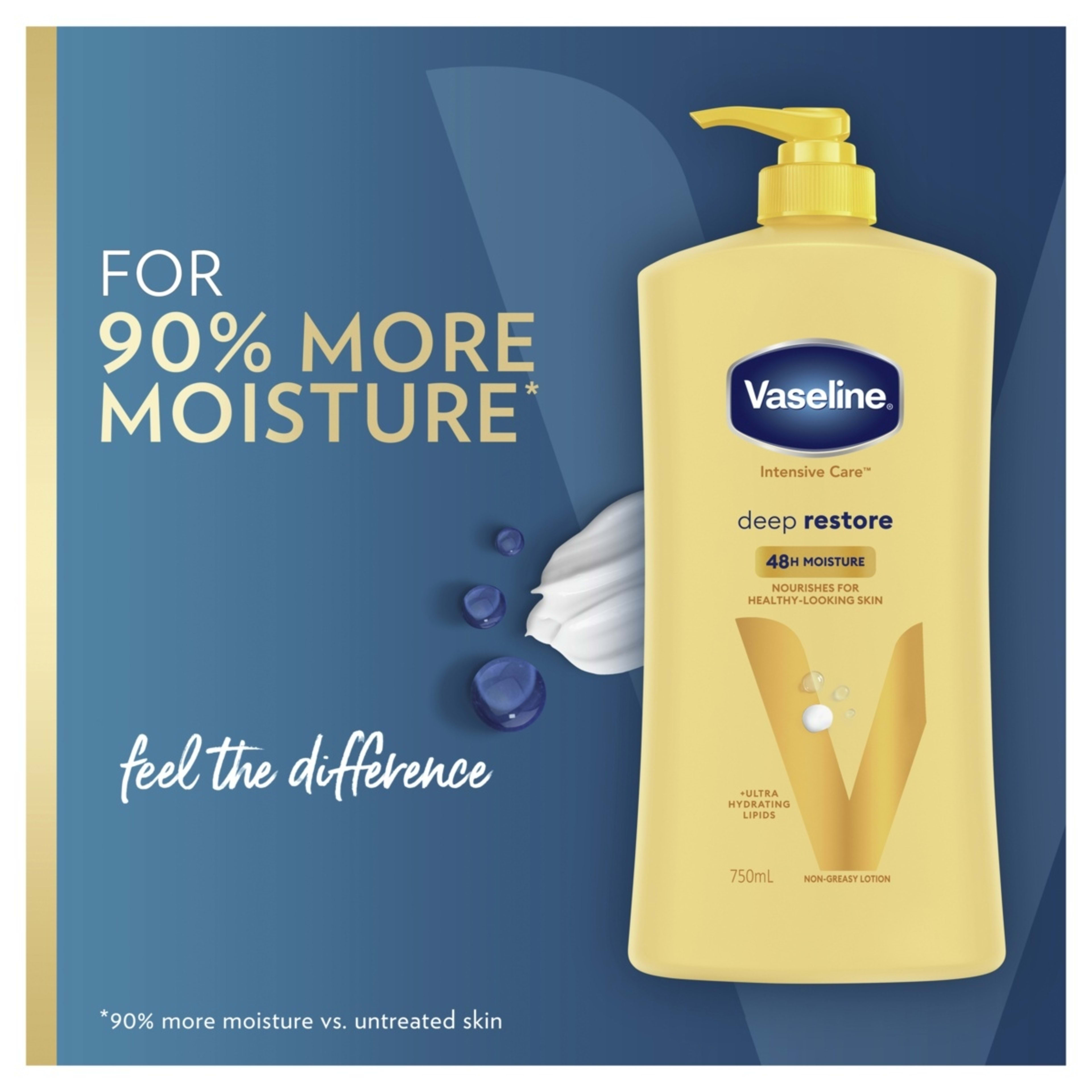 6 Vaseline Deep Restore Intensive Care Body Lotion 750ml, 6 of 10