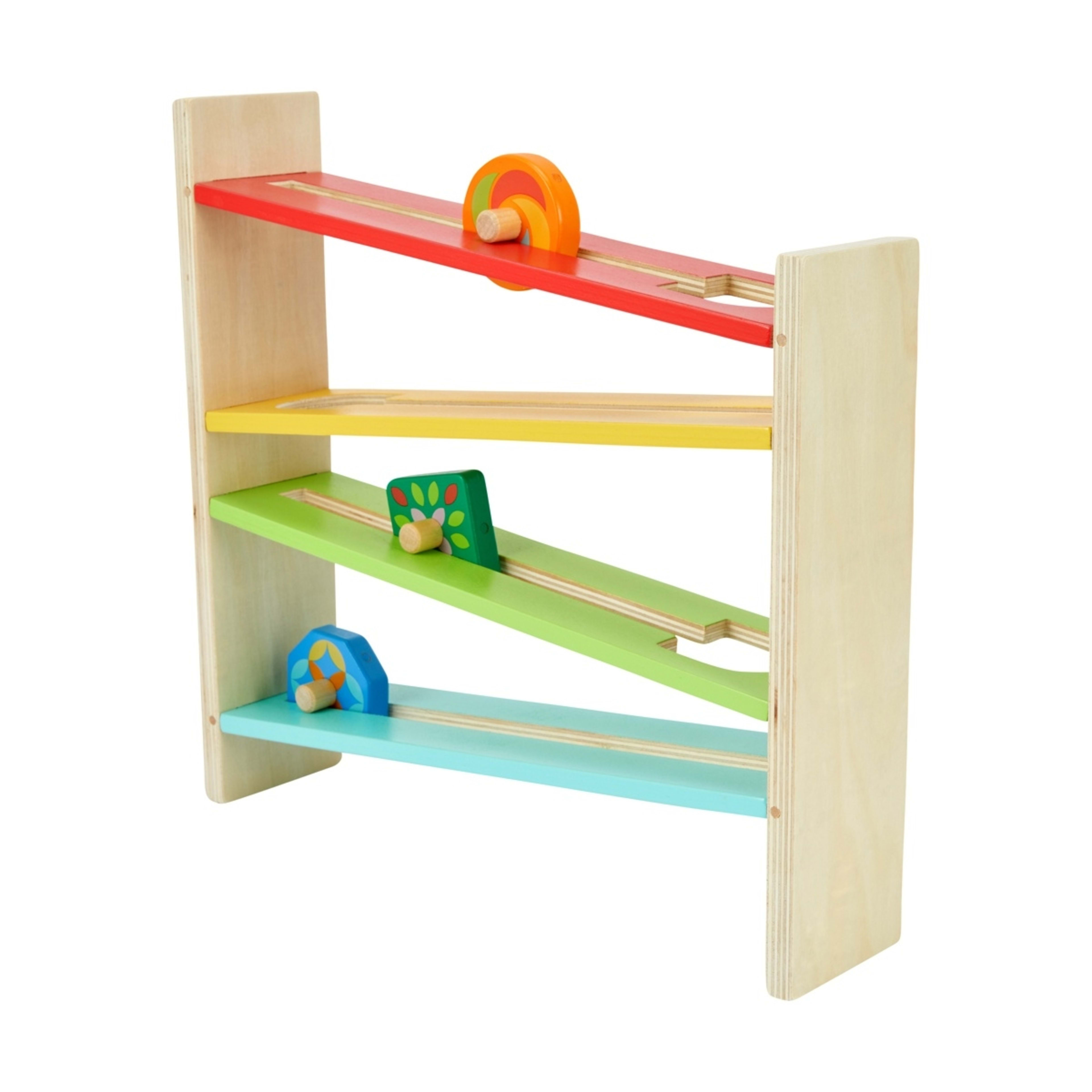 1 Wooden Play Gyroscope Ramp