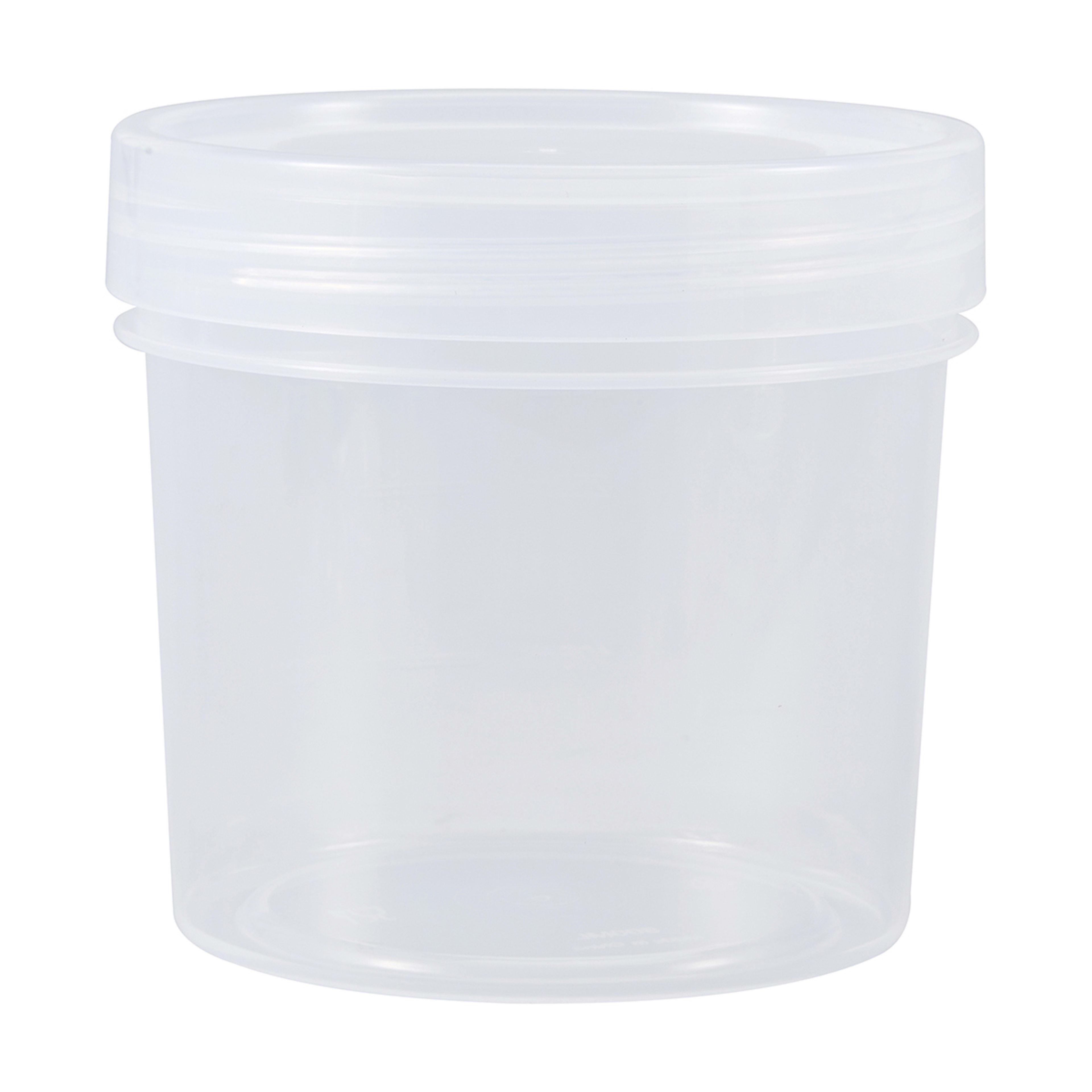 2 3 Pack 500ml Round Food Containers, 2 of 5
