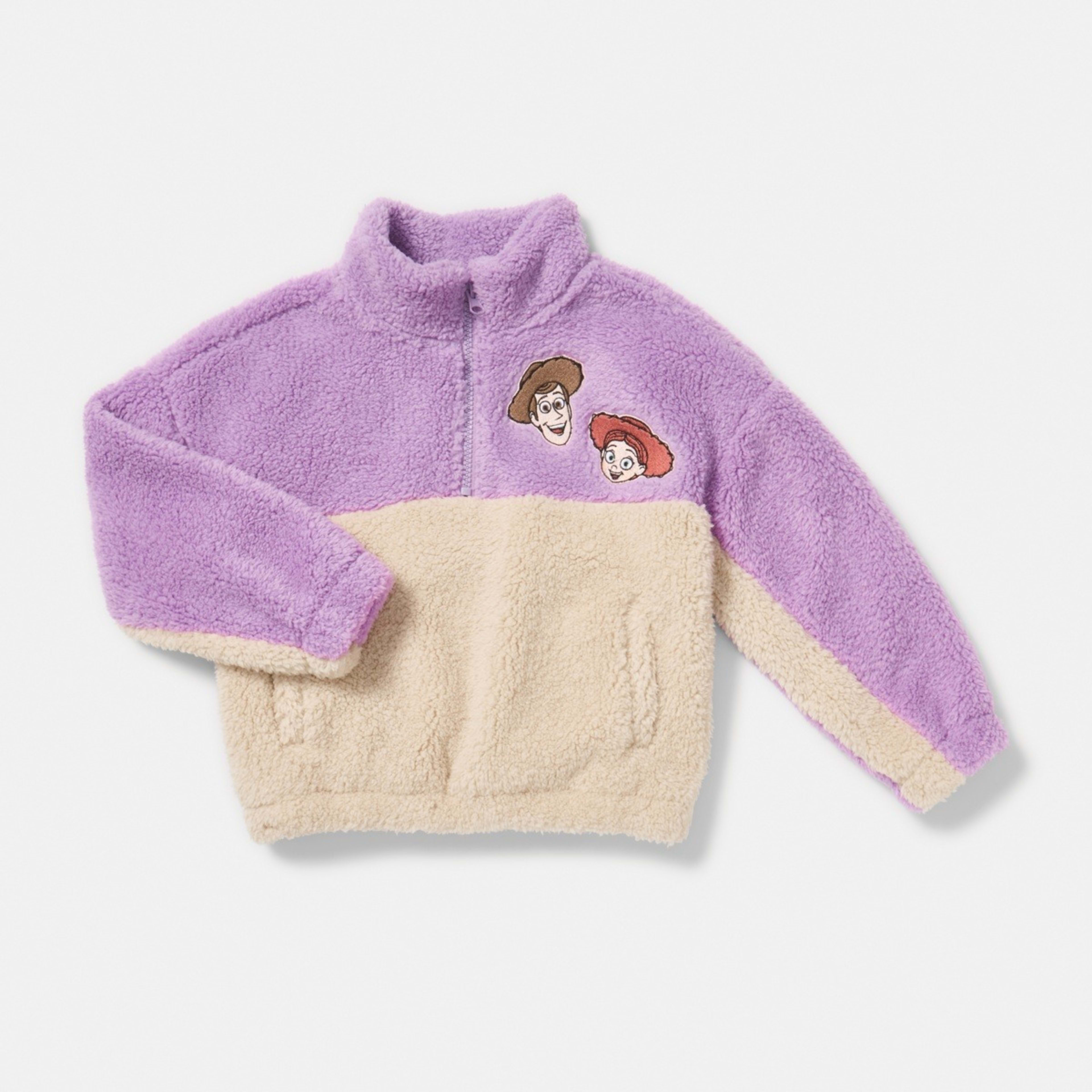 9 Toy Story License Quarter Zip Sweatshirt Toy Story Purple, 9 of 10