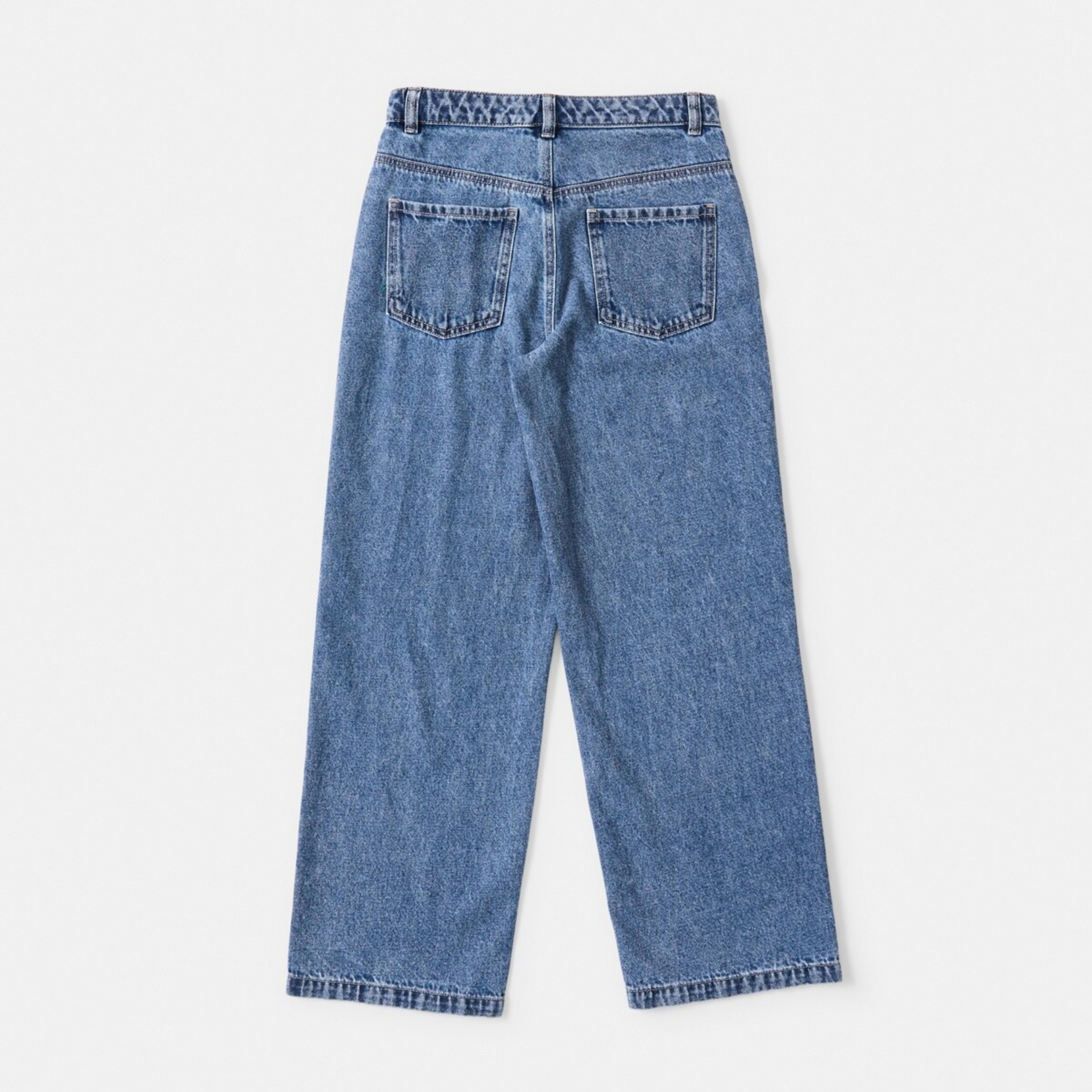 8 Pocket Jeans Mid Wash Denim, 8 of 8