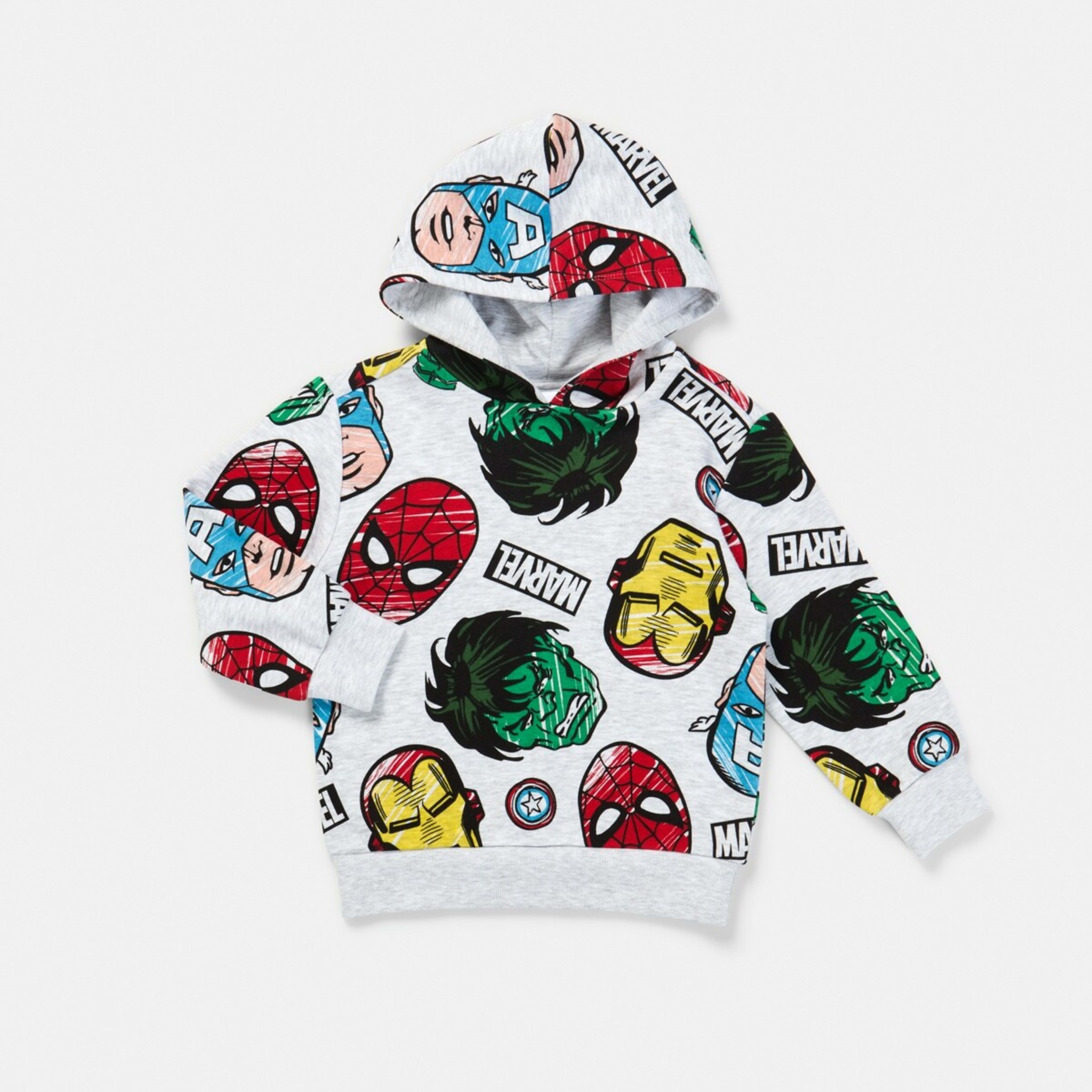 7 Marvel License Print Hoodie Marvel, 7 of 8