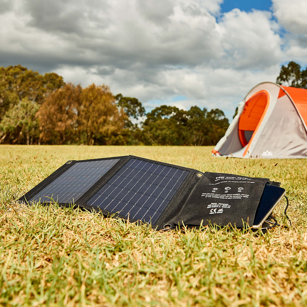 14W Portable Folding Solar Panel Kmart