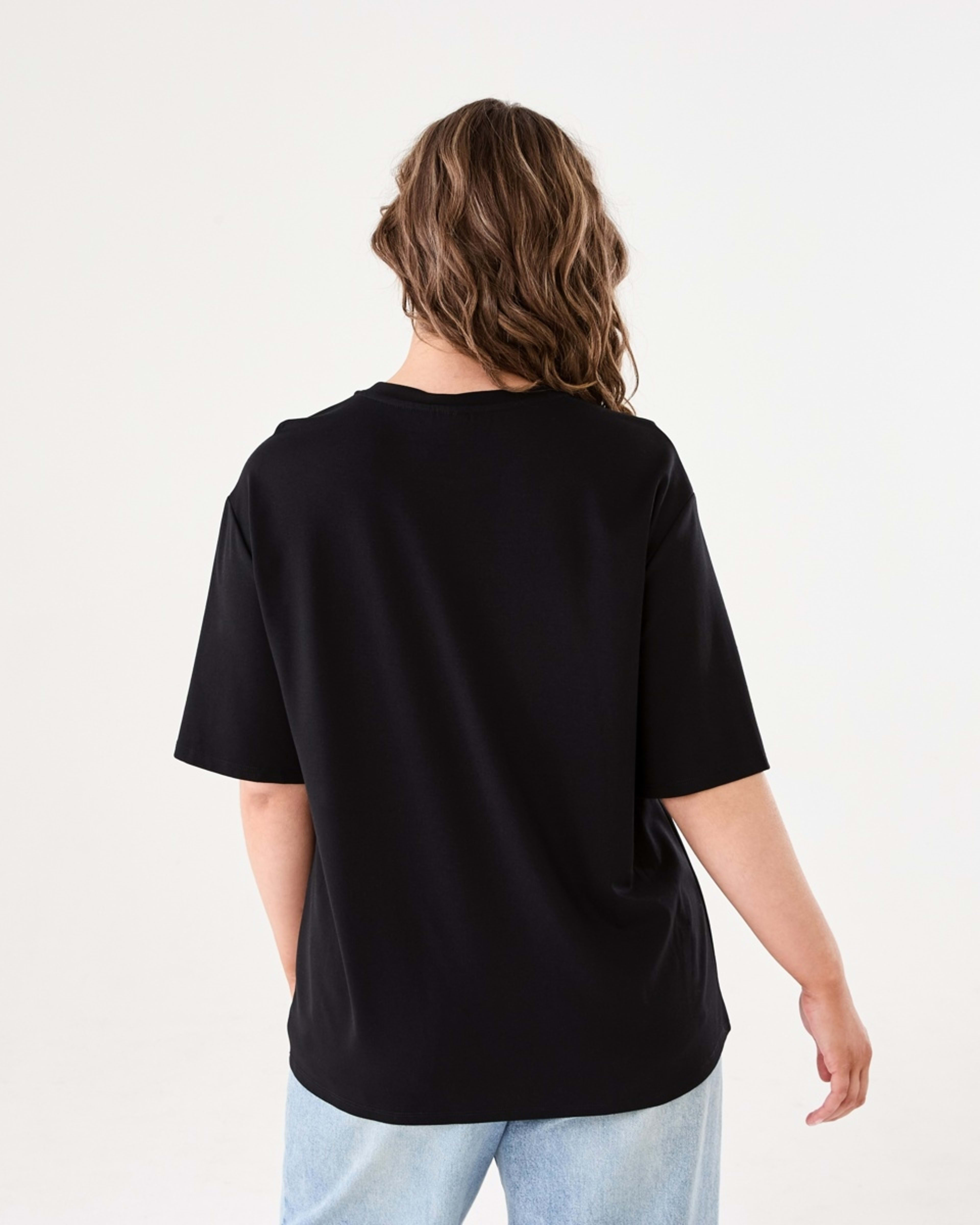3 Short Sleeve Elevated T-shirt Black, 3 of 5