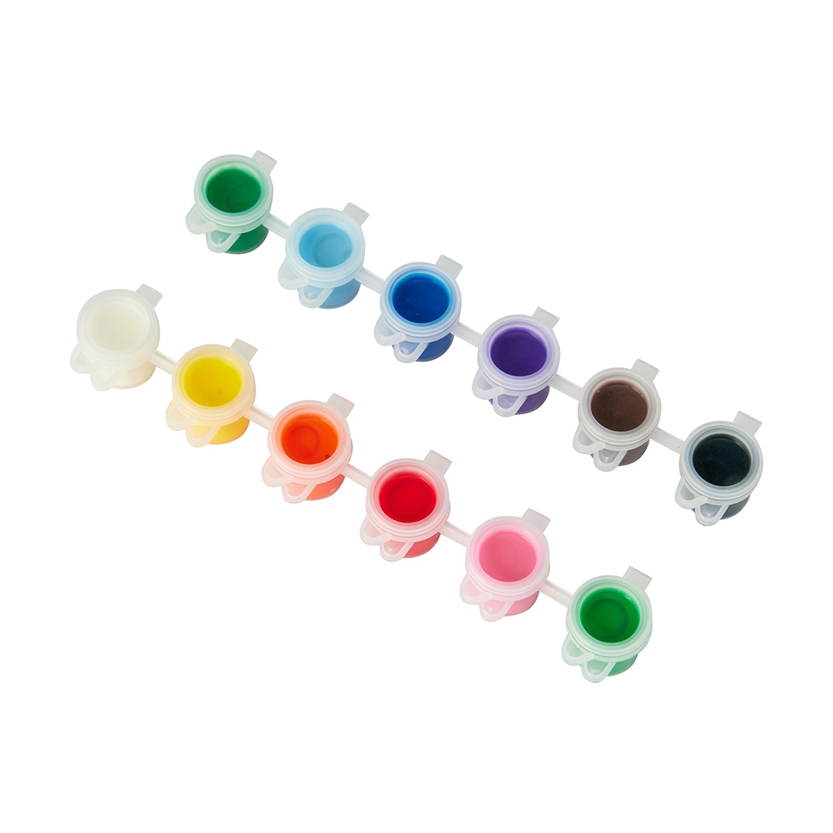 14 Piece Paint Your Own Rainbow Cloud Stepping Stone Kmart NZ