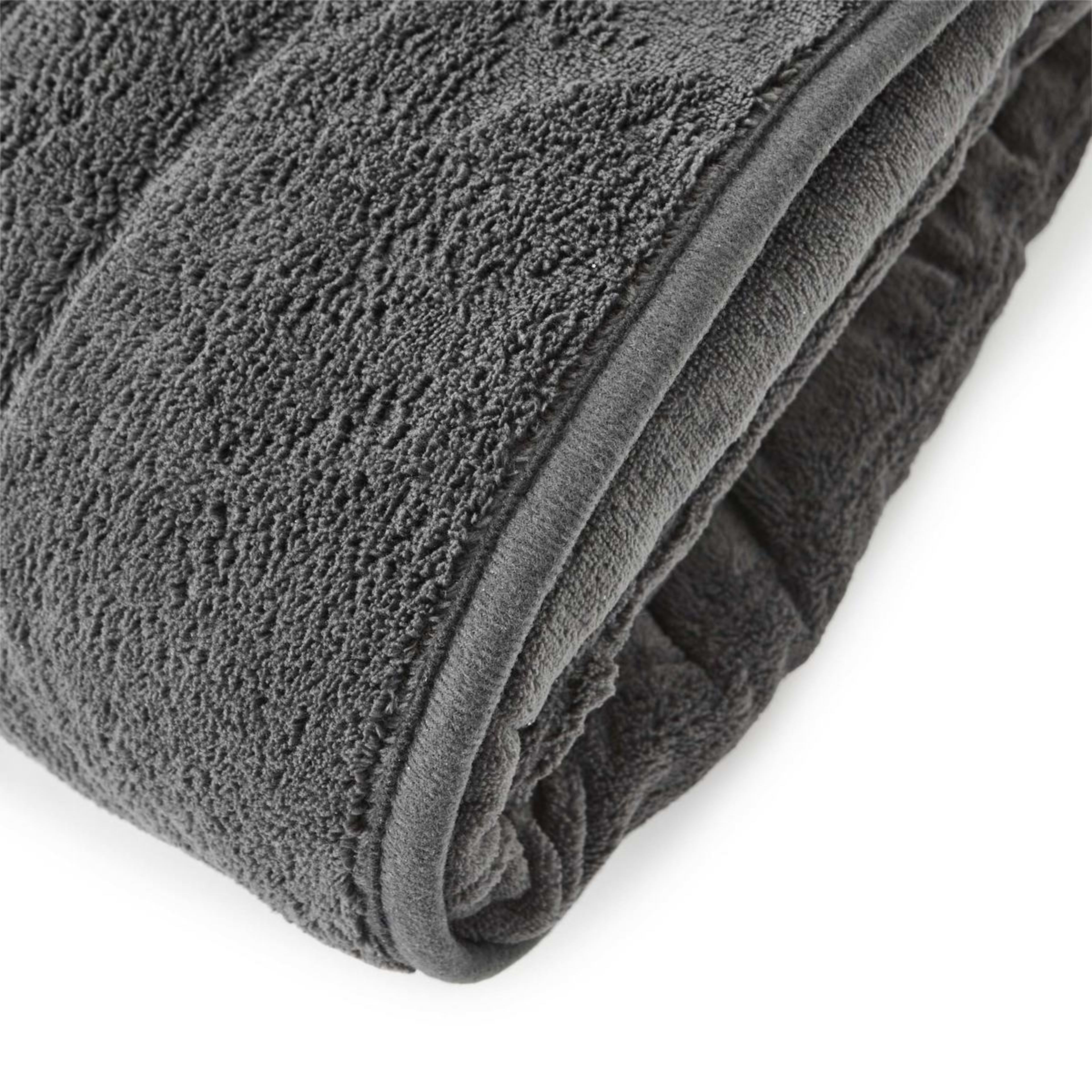 Sherpa Heated Throw Grey Kmart