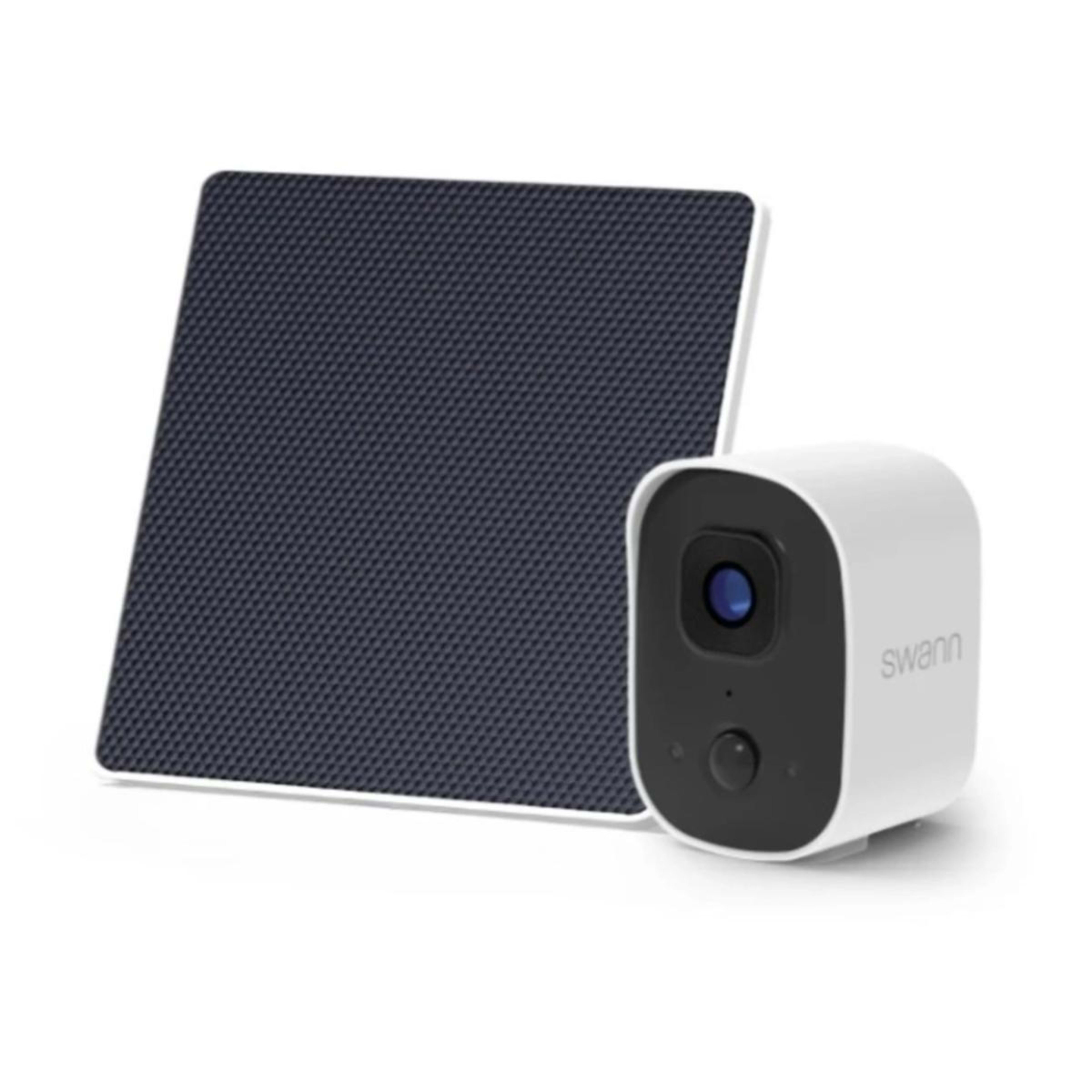 1 Swann EVO 2K Battery Camera with 32GB Card and Solar Panel