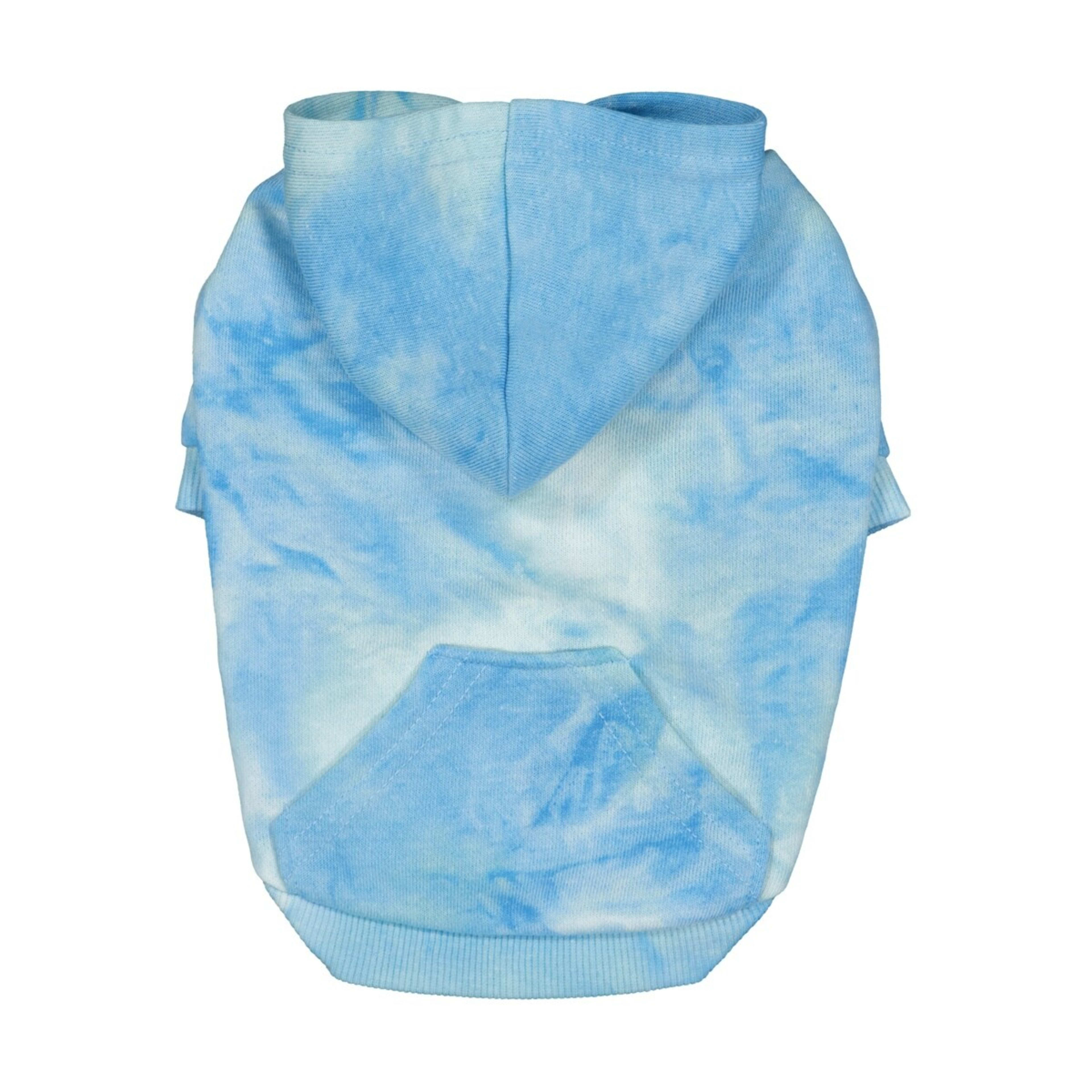 5 Pet Hoodie Tie-Dye - Small, Blue, 5 of 10