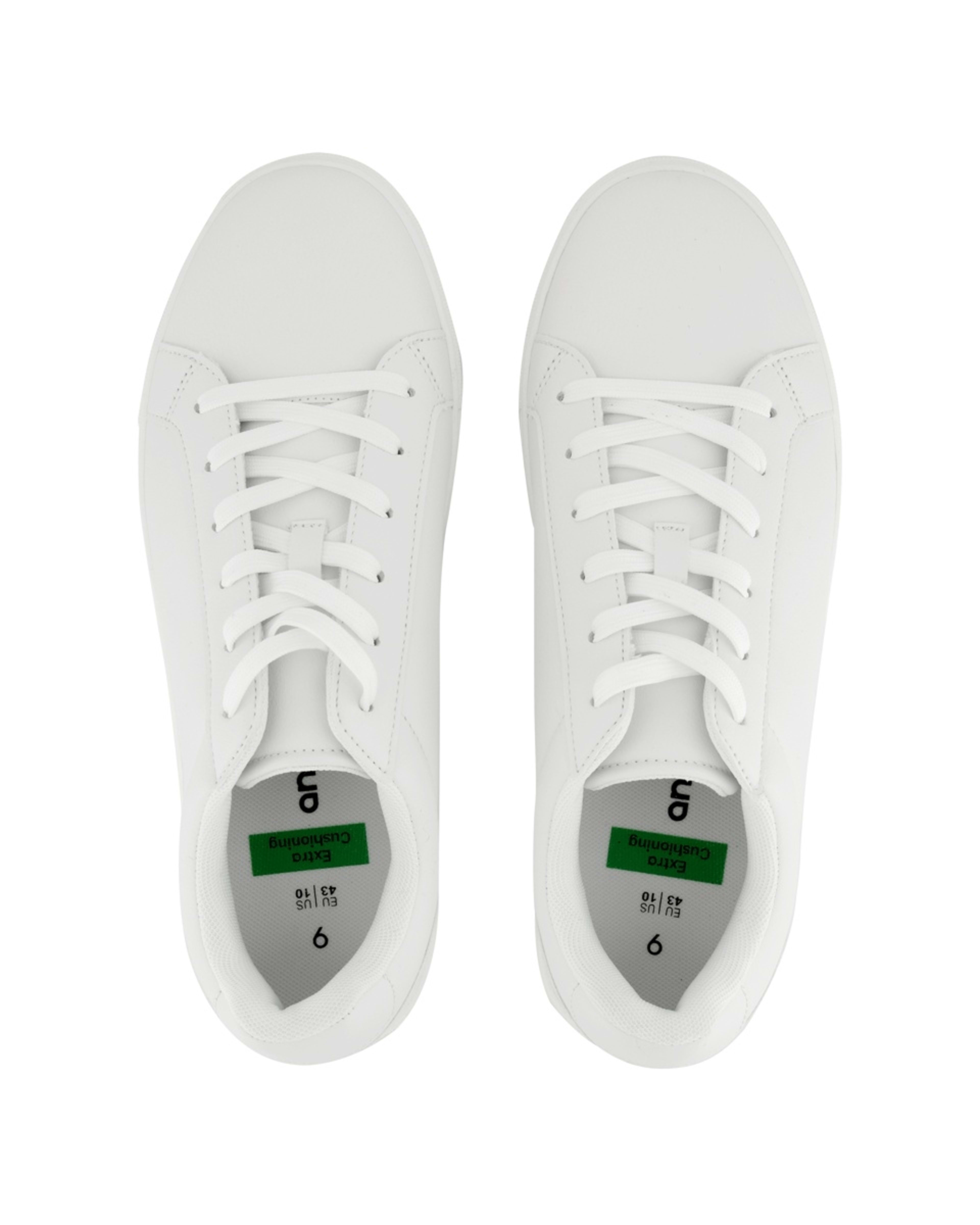 2 Casual Court Lace Up Sneakers WHITE, 2 of 5