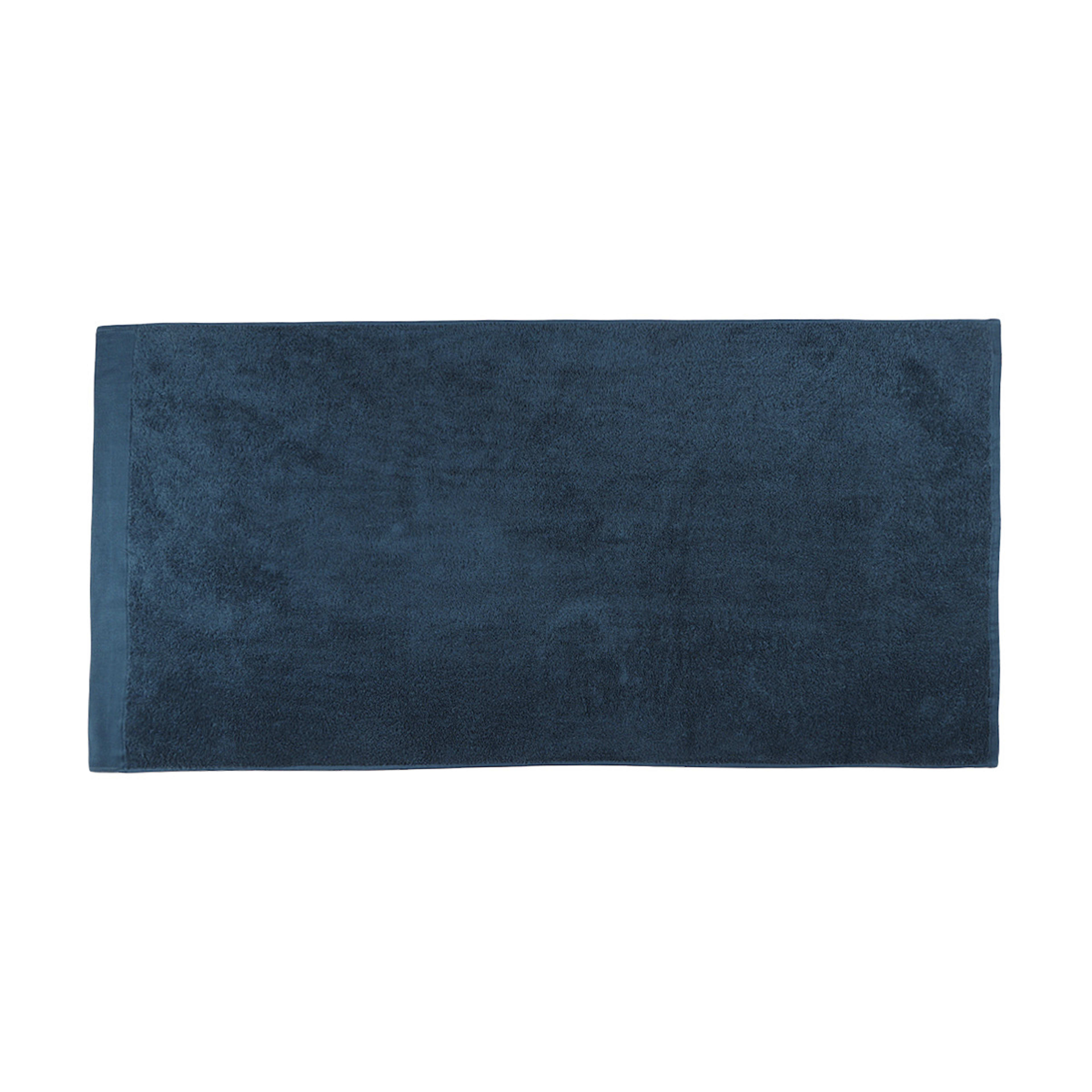 2 Malmo Cotton Bath Sheet - Teal, 2 of 5