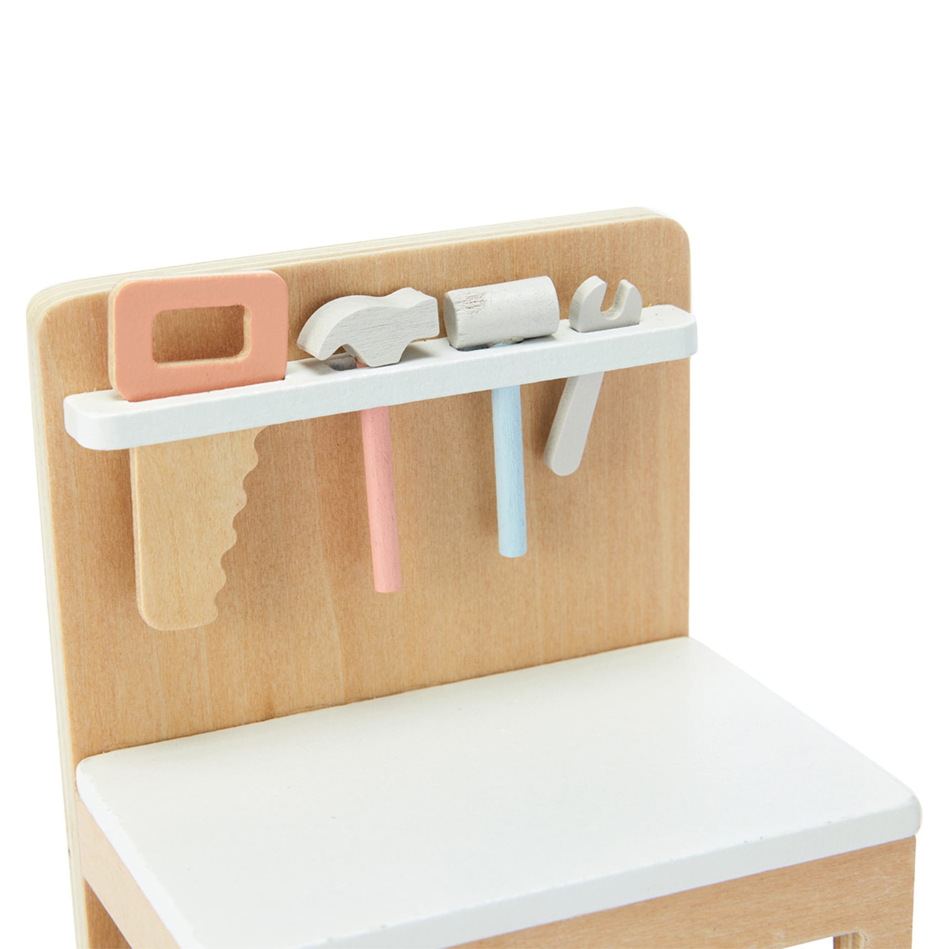 8 Piece Wooden Dollhouse Garage Kmart