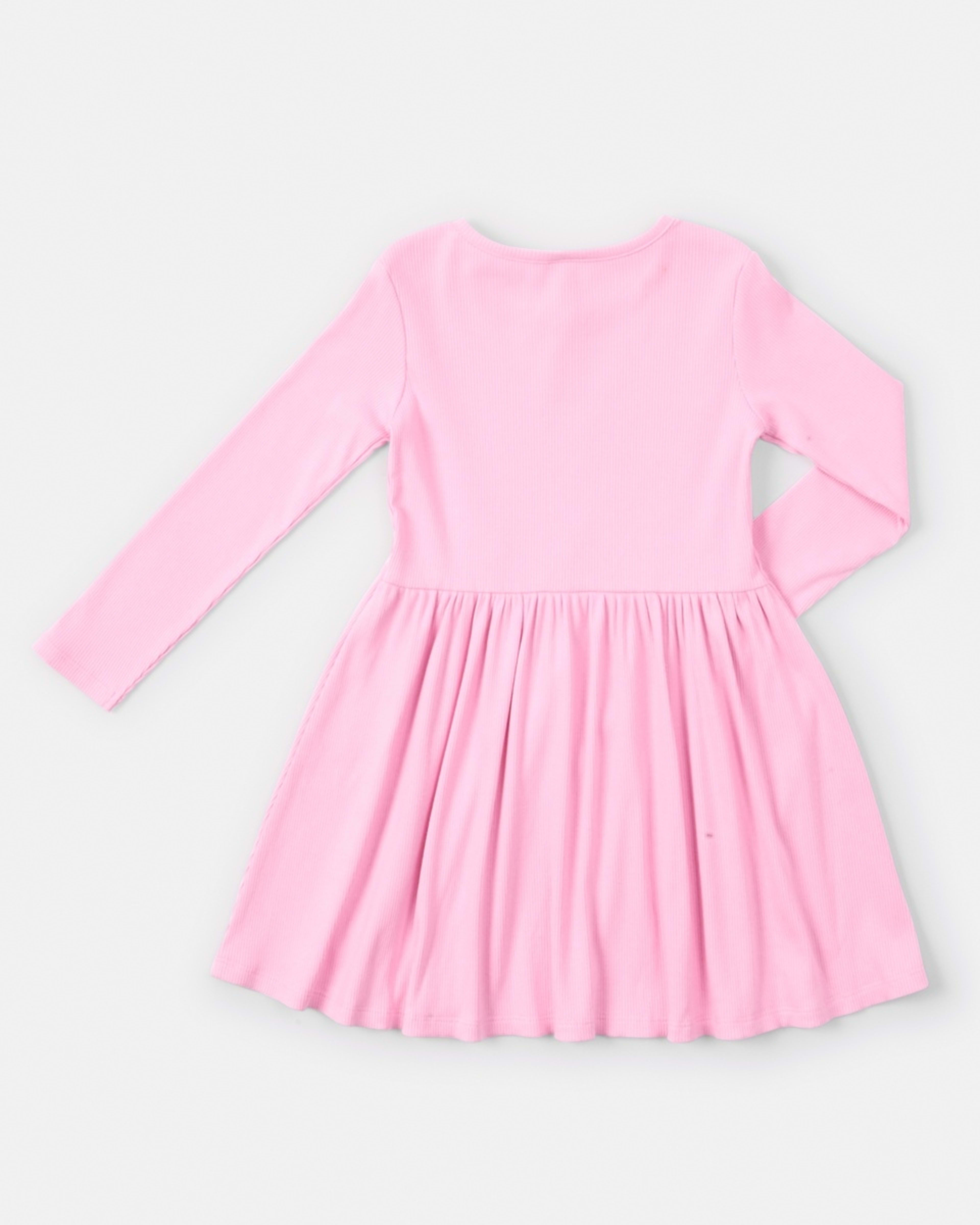 9 Rib Jersey Dress Pris Pink, 9 of 9