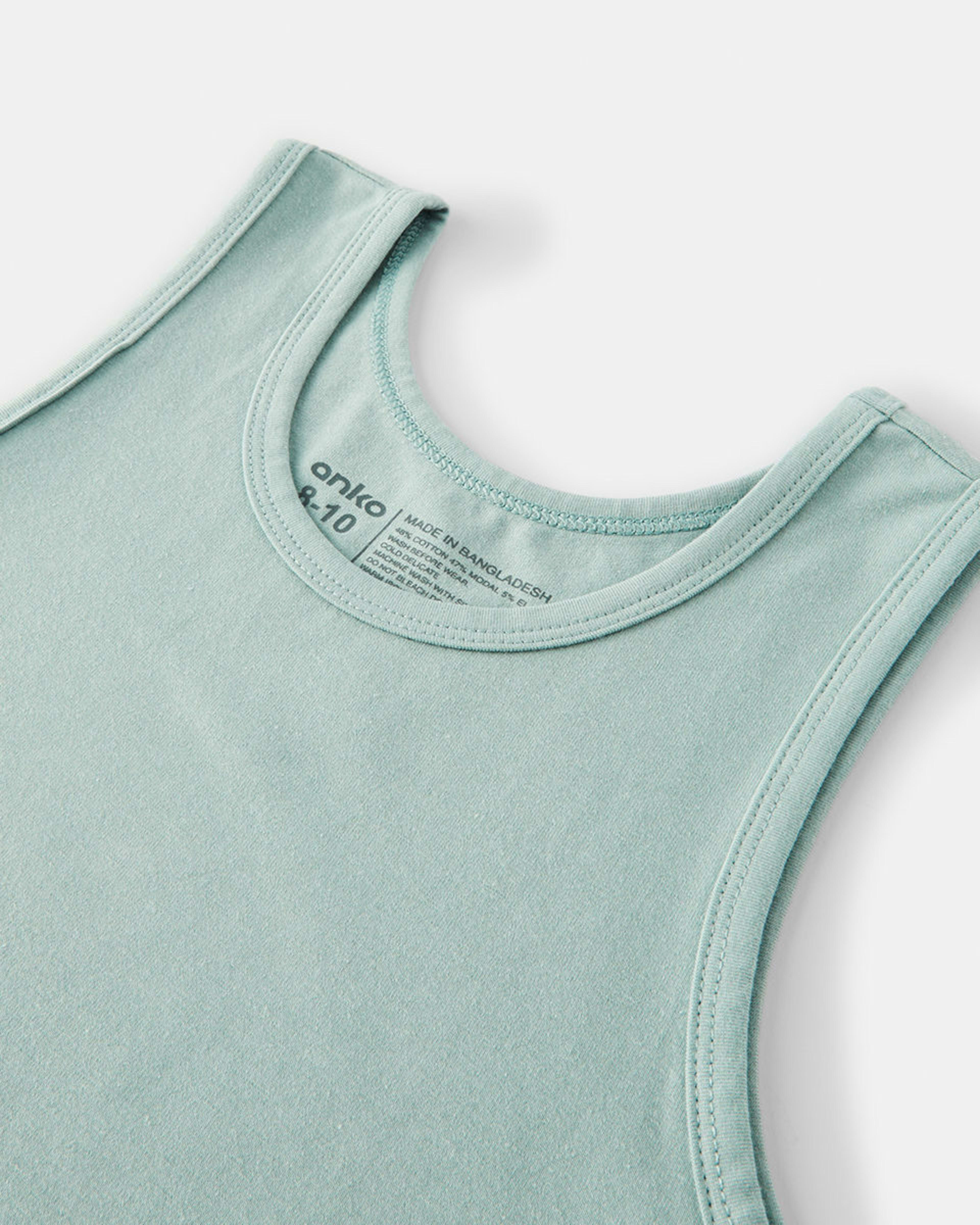 4 3 Pack Super Soft Singlets Digger, 4 of 6