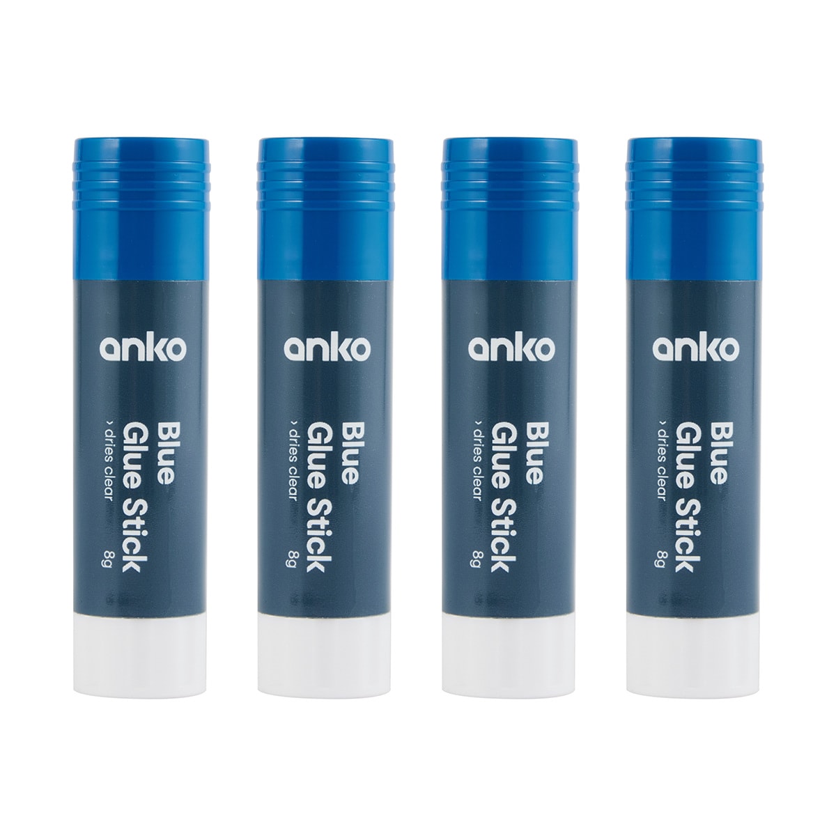 4 Pack Blue Glue Sticks Kmart