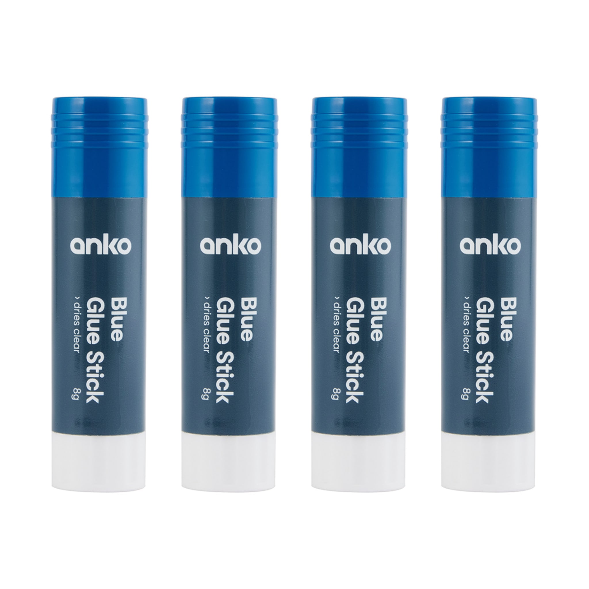 4 Pack Blue Glue Sticks Kmart