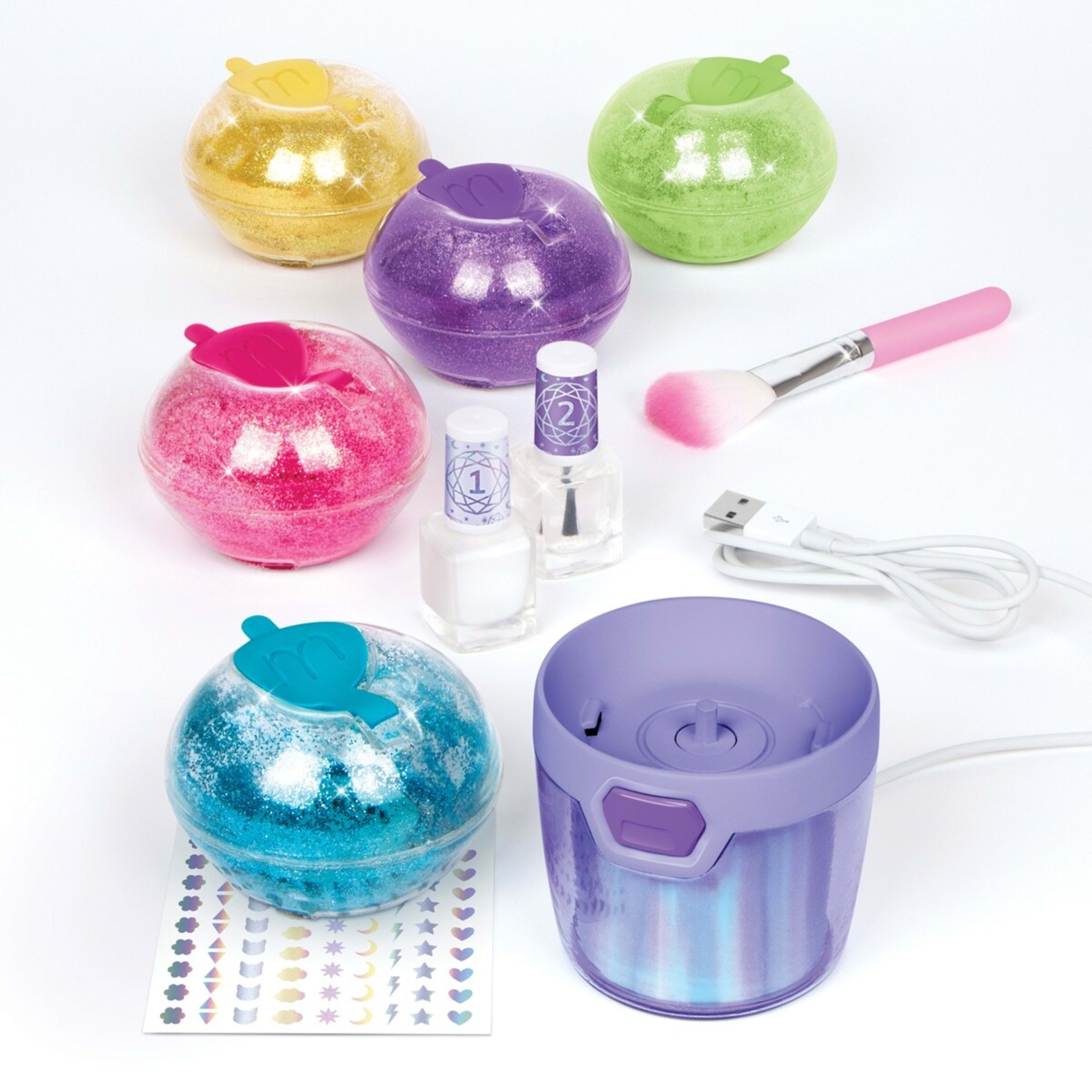 2 11 Piece Make It Real Party Nails: Glitter Nail Studio Kit, 2 of 8