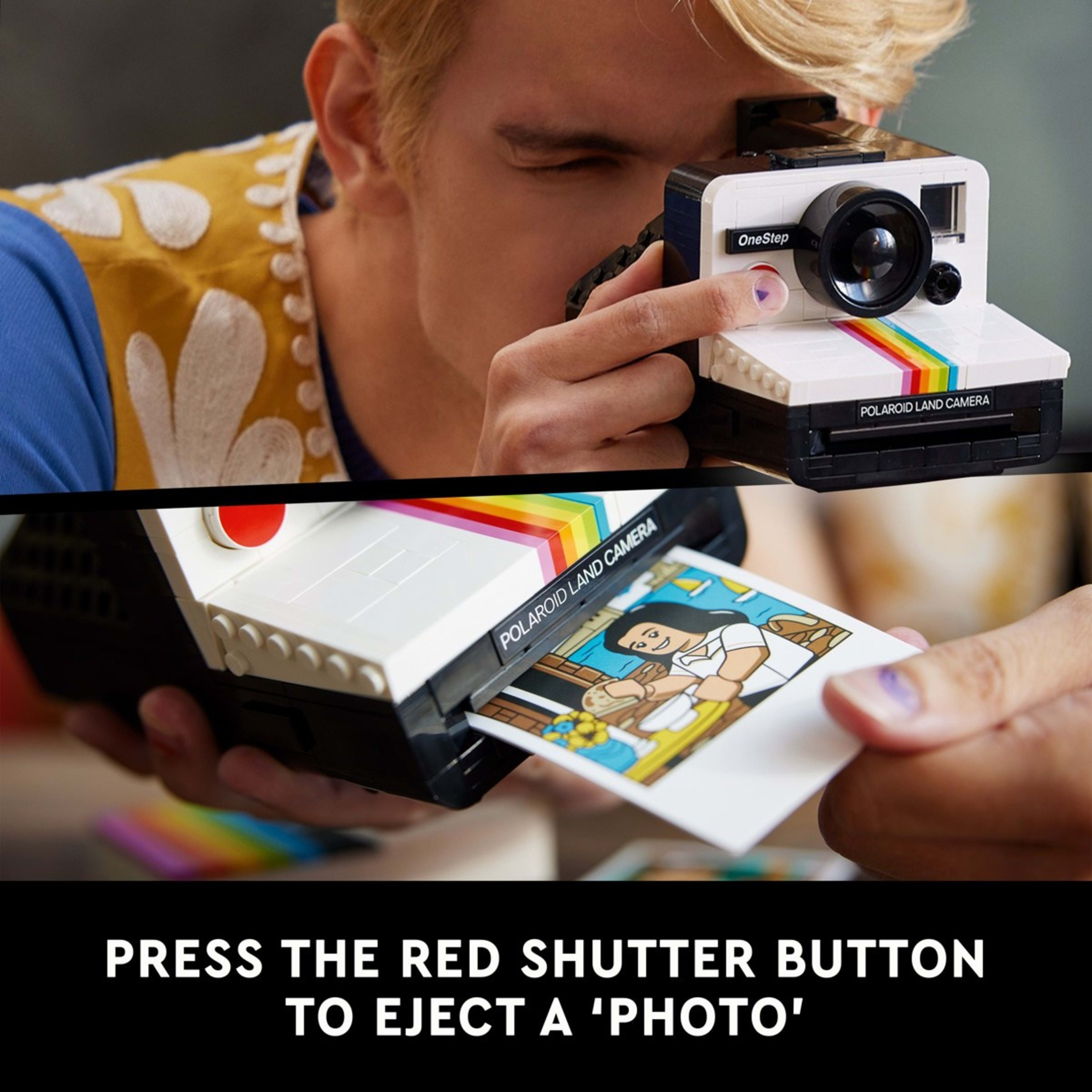 7 LEGO Ideas Polaroid OneStep SX-70 Camera 21345, 7 of 11