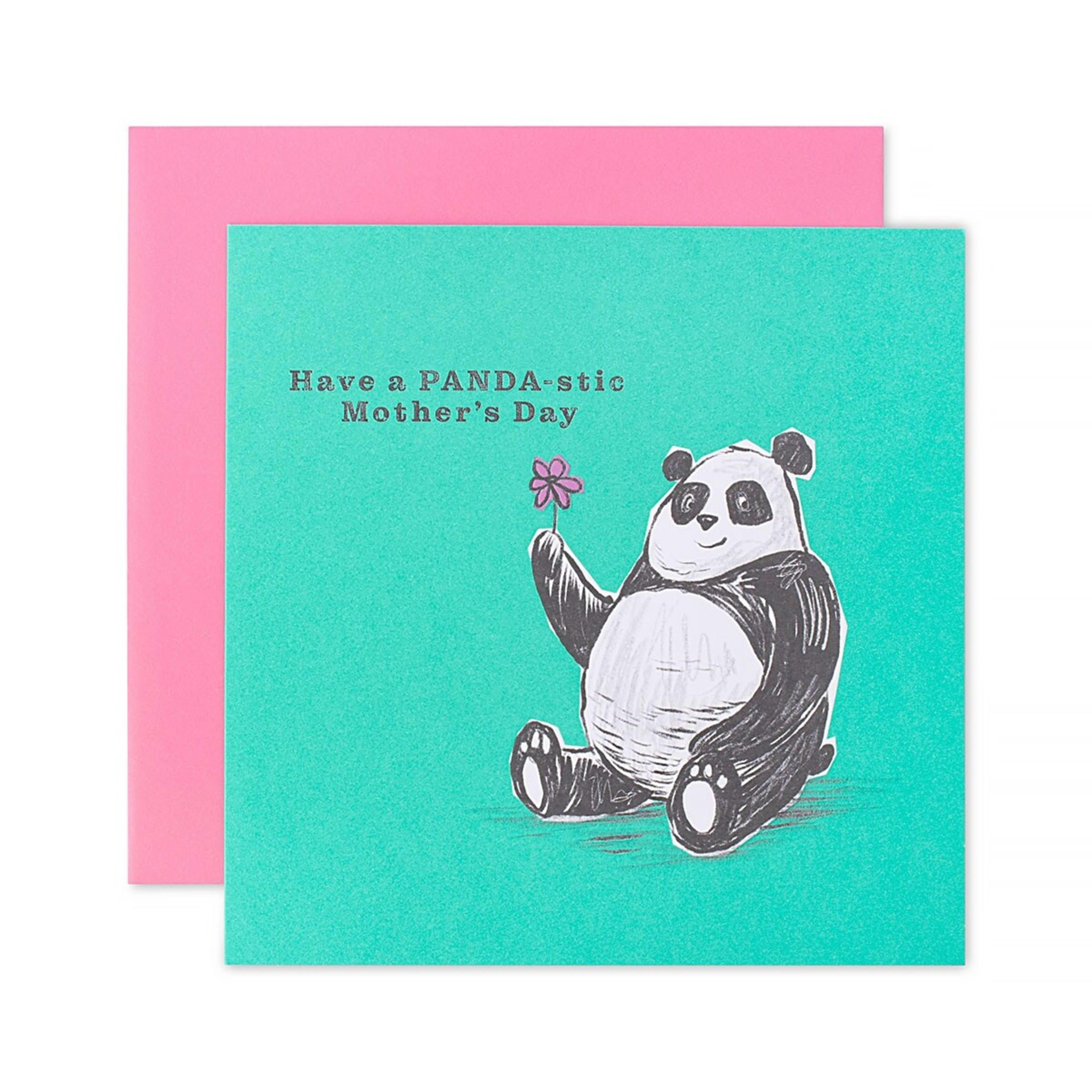 1 Hallmark Mother's Day Card - Have a PANDA-stic Mother's Day