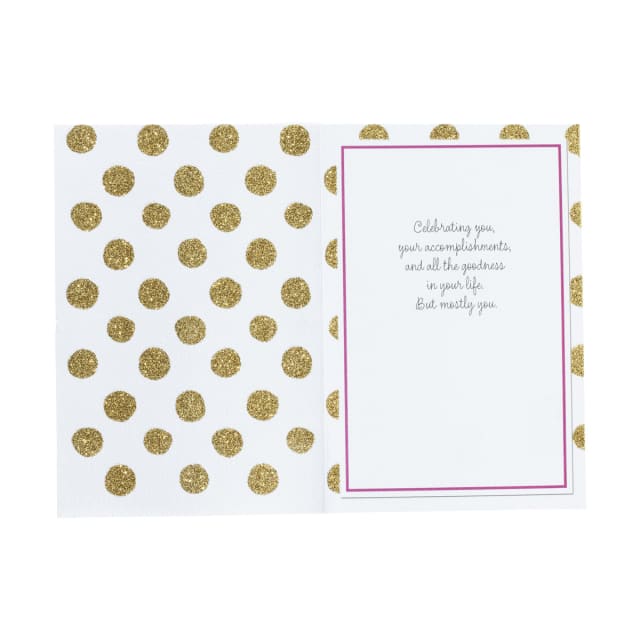 Foil Print Birthday Card Kmart