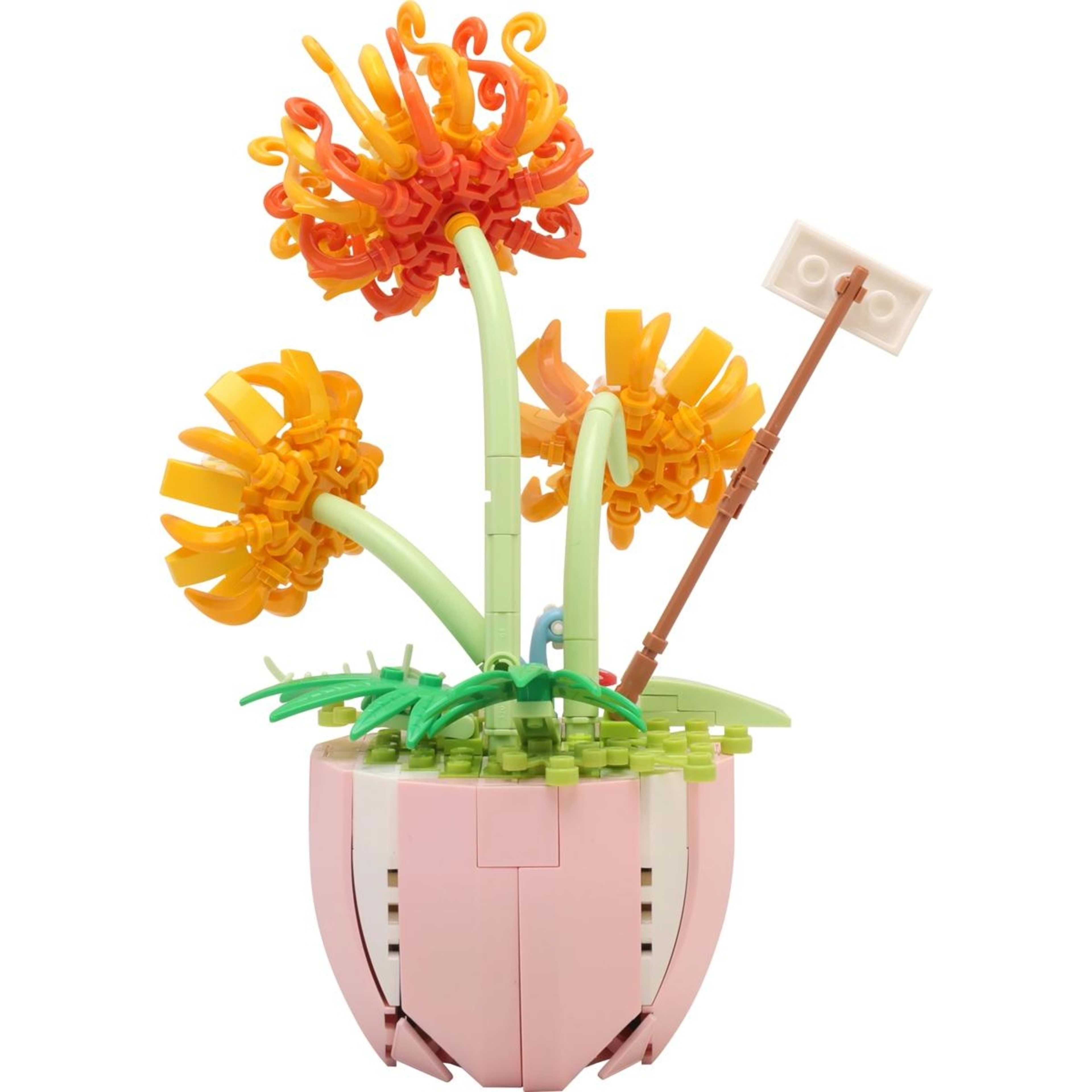 6 Mini Blocks Flower Series: Flower Pot - Assorted, 6 of 9