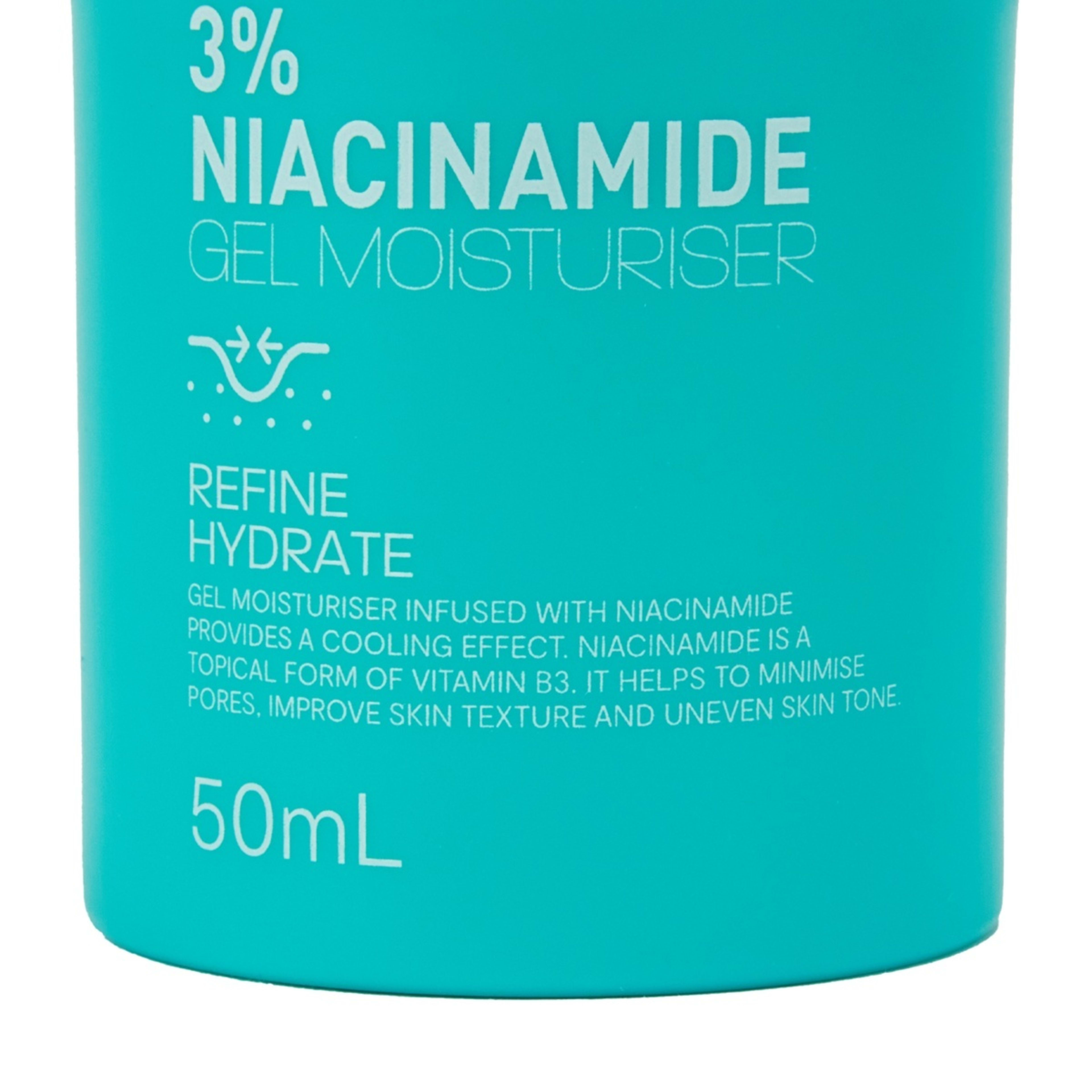 5 Refine & Hydrate Gel Moisturiser 50ml - 3% Niacinamide, 5 of 7
