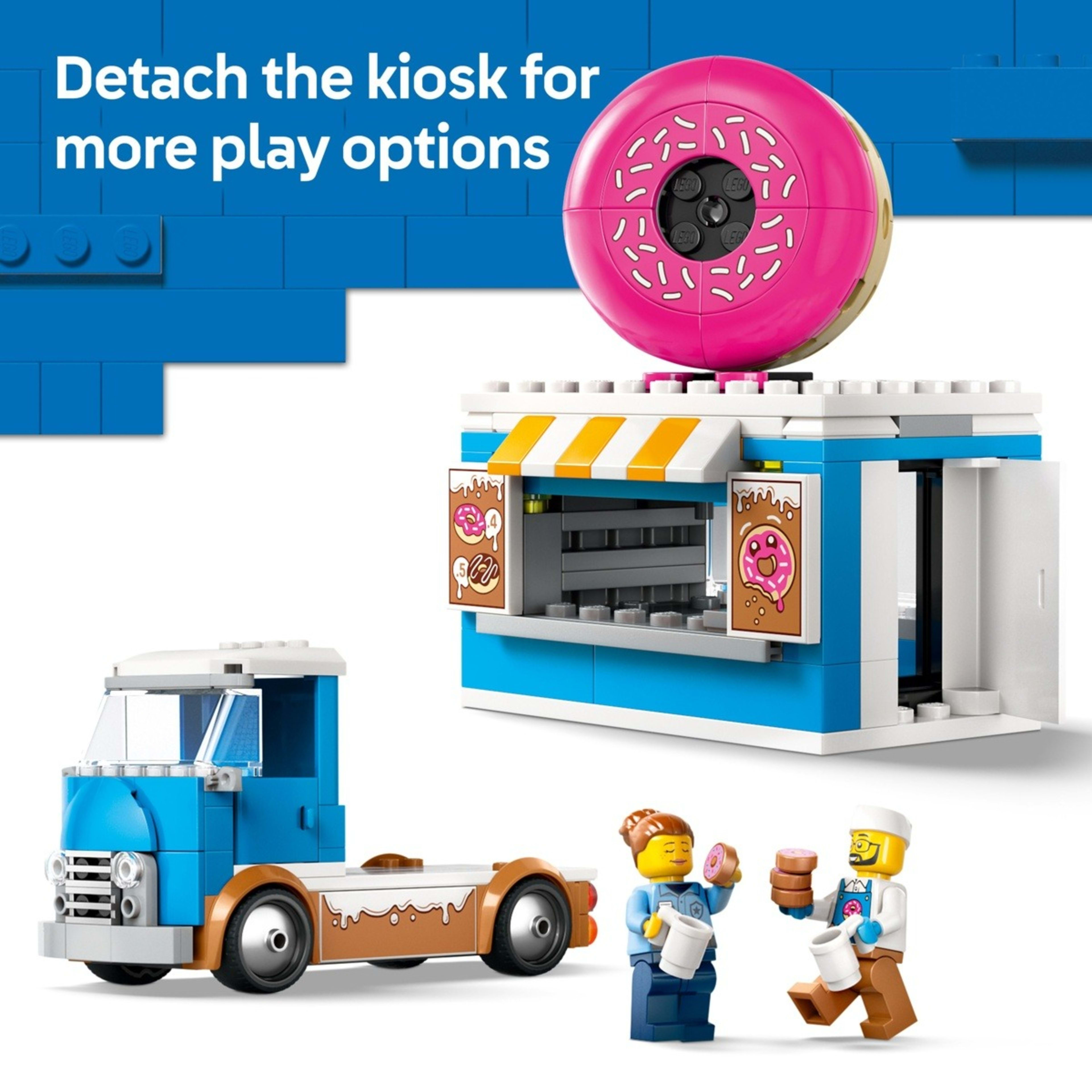 7 LEGO City Doughnut Truck 60452, 7 of 10