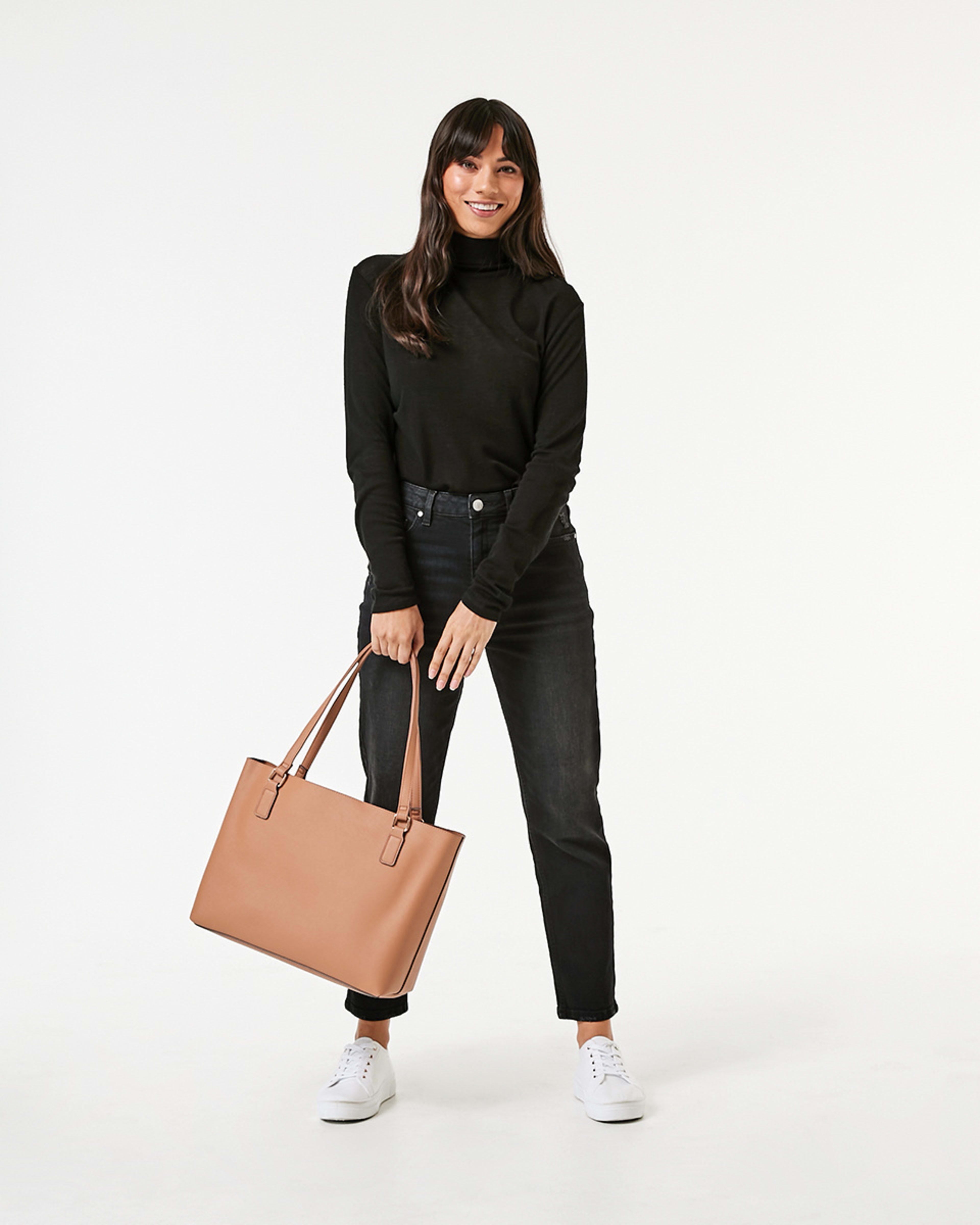 6 Pocket Tote Bag Light Tan, 6 of 9