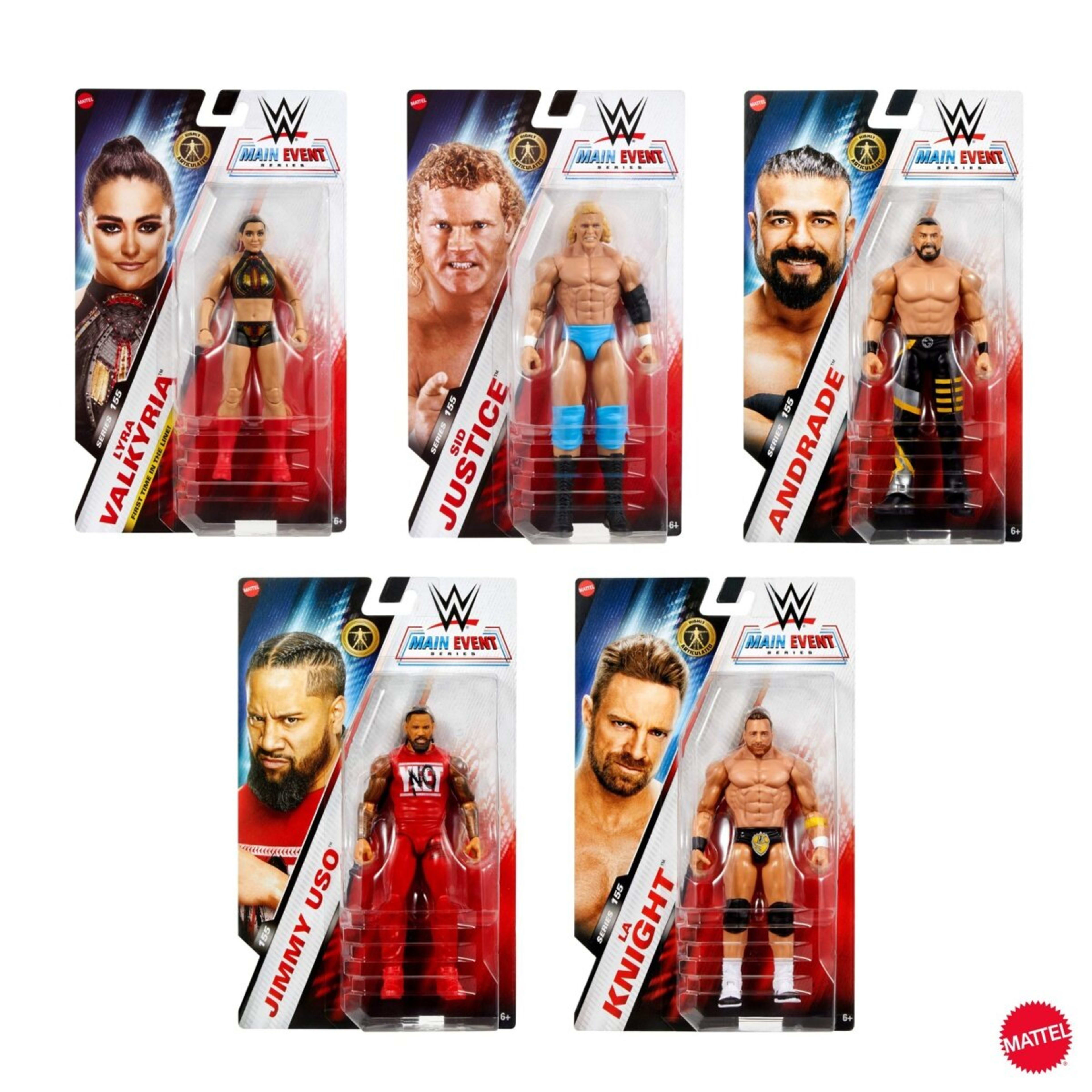 1 WWE Series 155 Main Event Basic Action Figure - Assorted