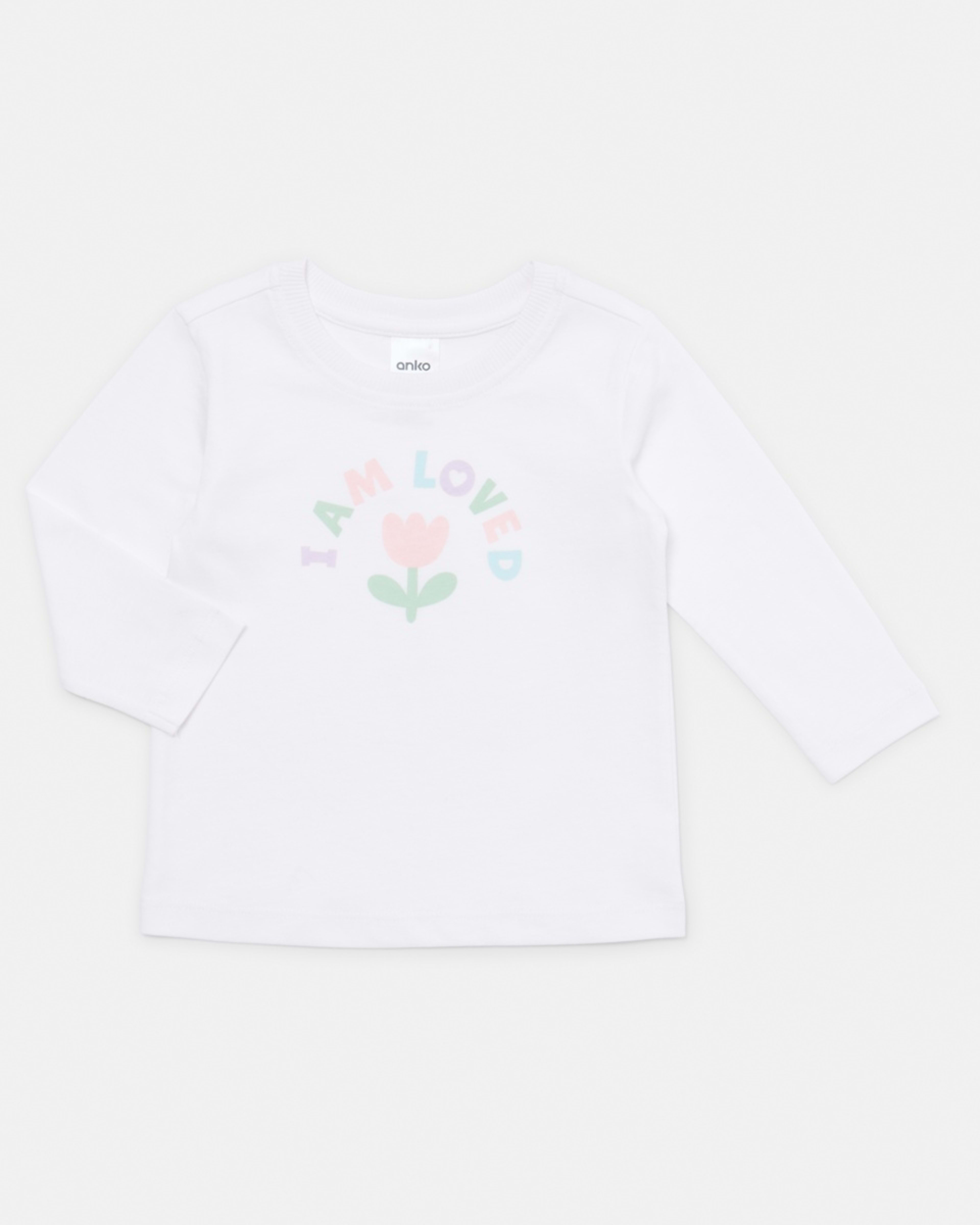 1 Everyday Long Sleeve T-shirt I Am Loved, 1 of 3