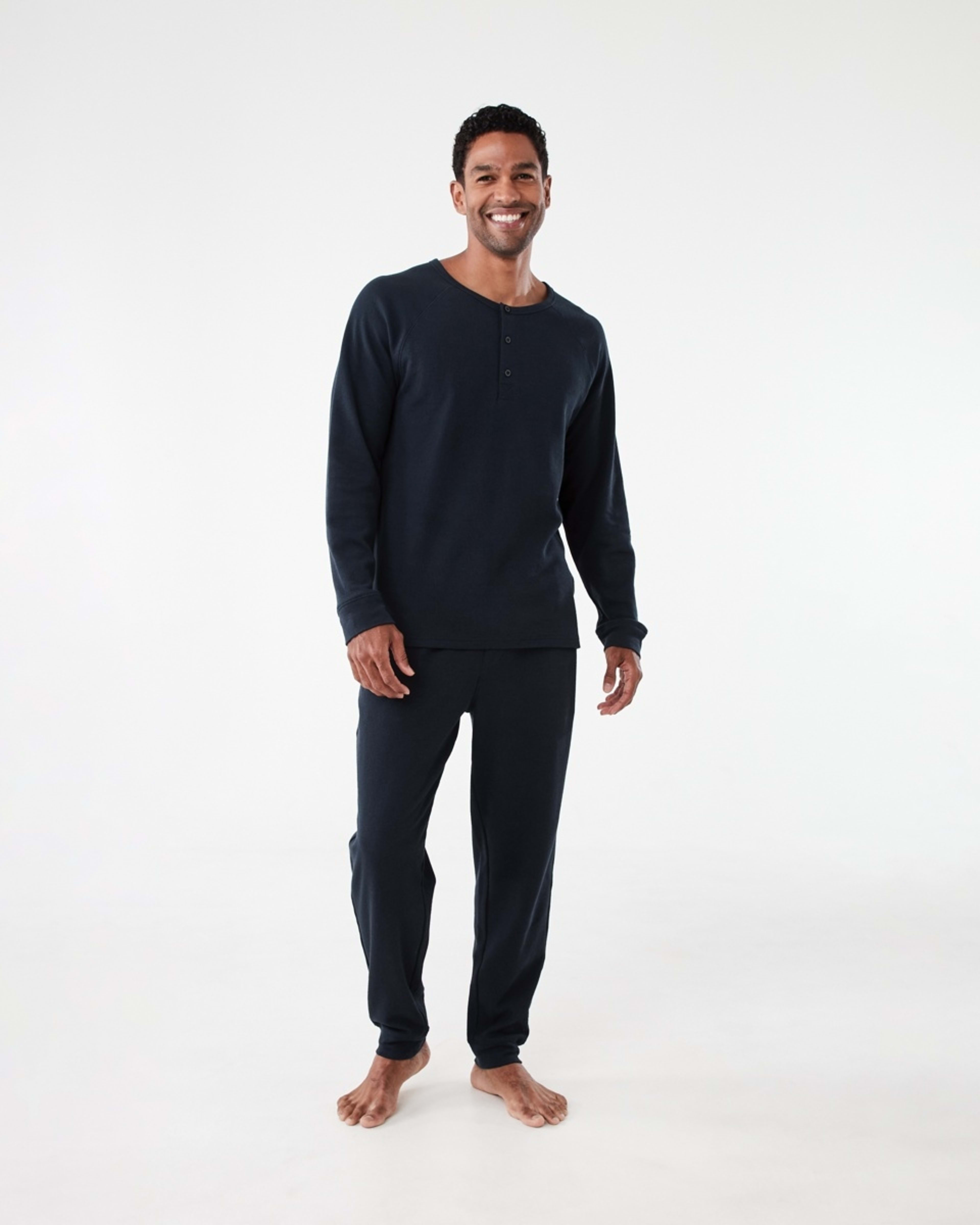 6 Waffle Jogger Pants Sky Cptn, 6 of 6