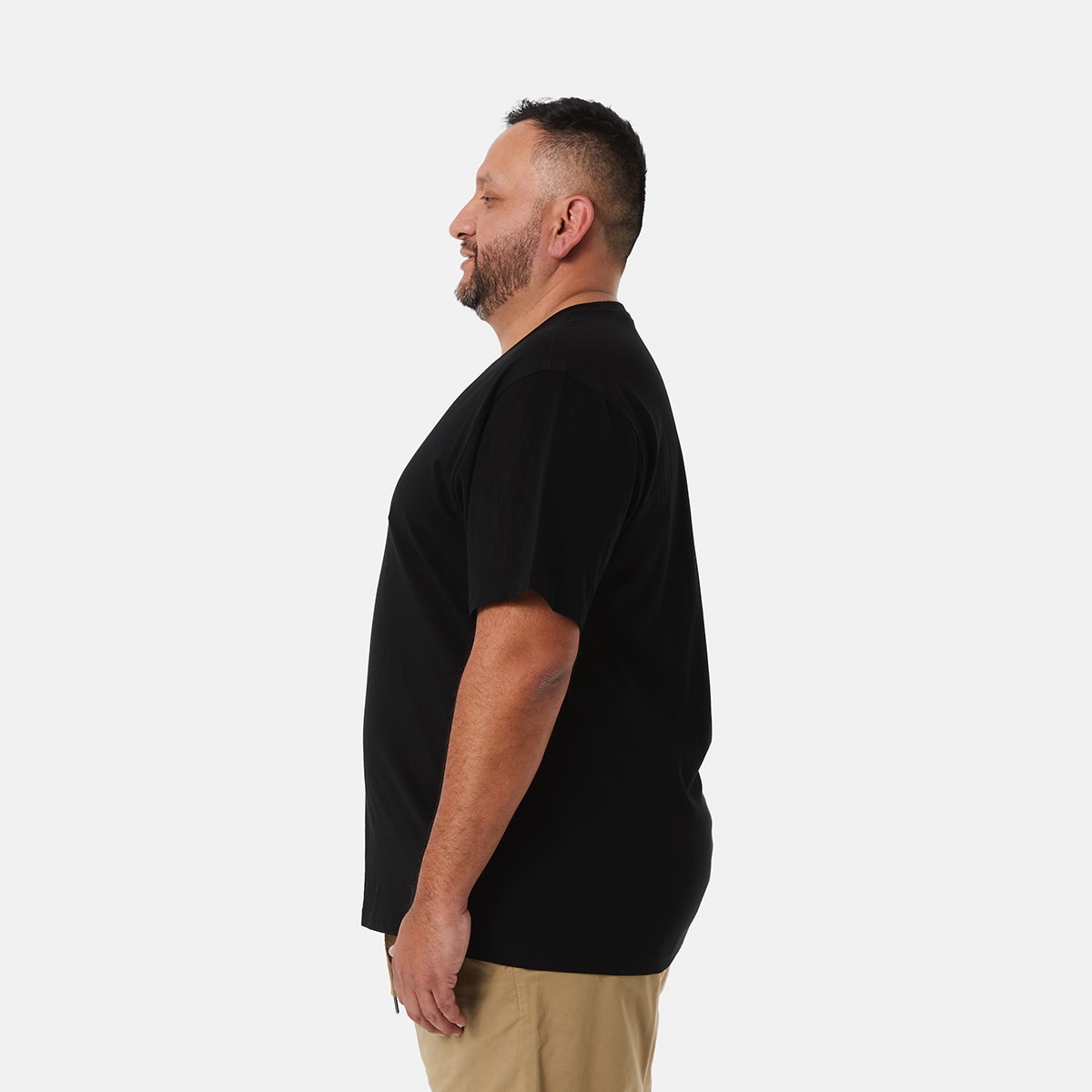 Men's Larger Size Basic Short Sleeve Tshirt Kmart