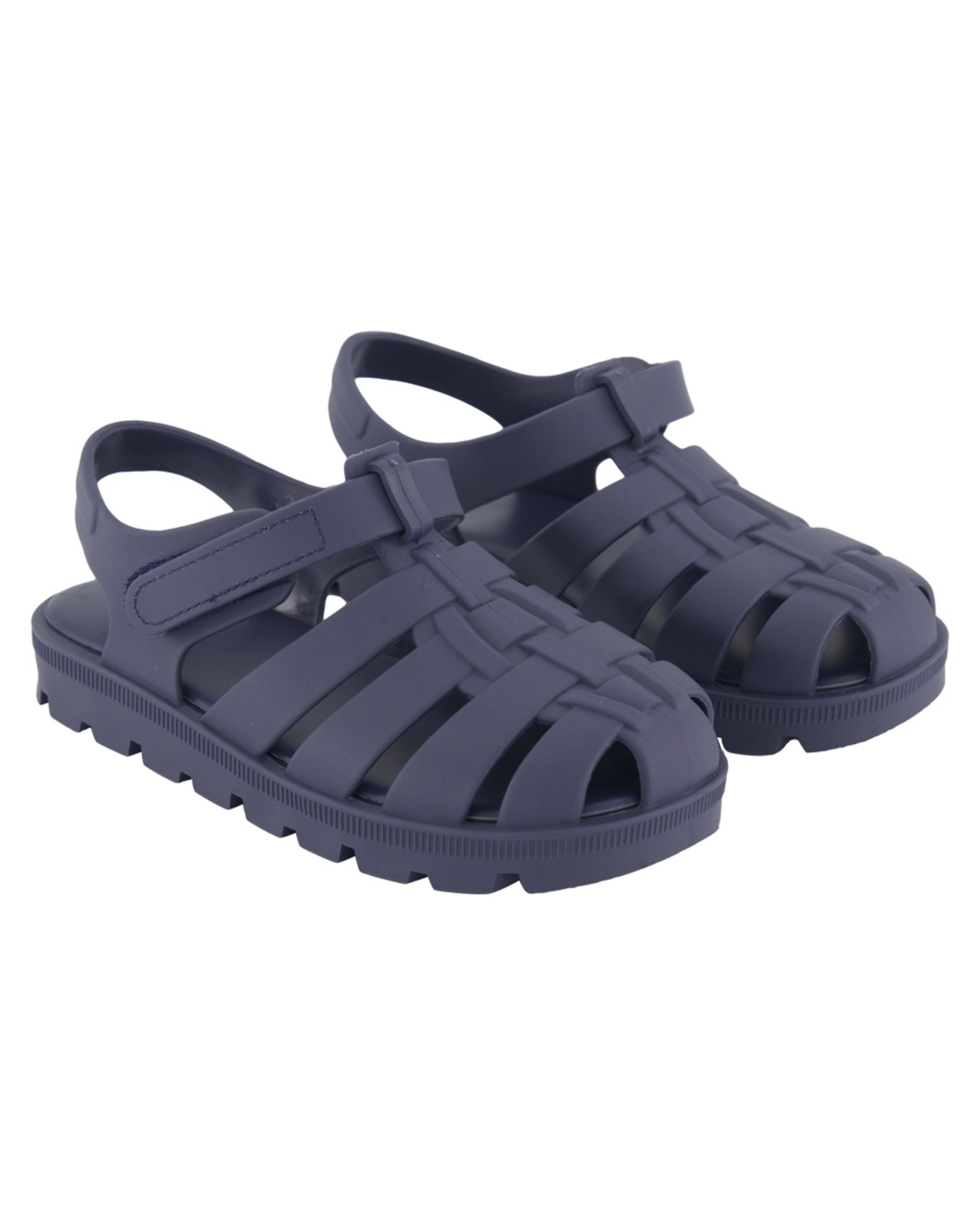 2 Junior Jelly Sandals DRESS BLUE, 2 of 4