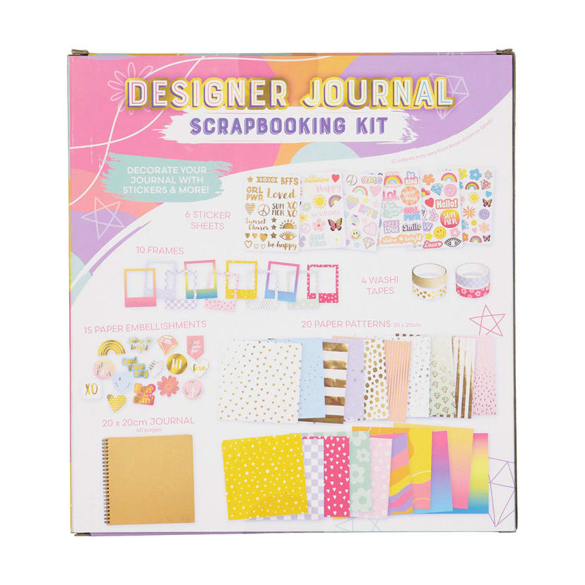 Designer Journal Scrapbooking Kit Kmart