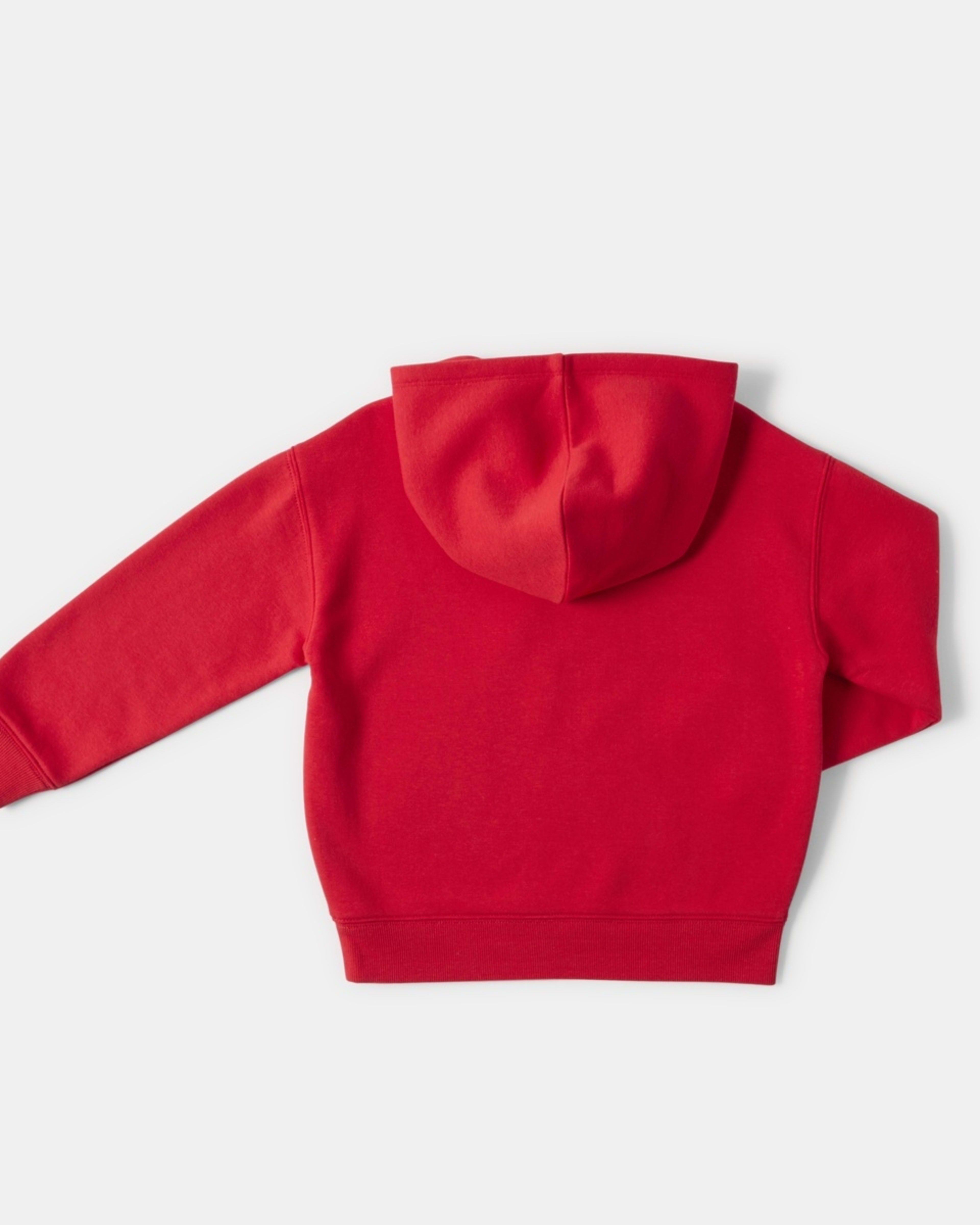 8 Print Hoodie Red Varsty, 8 of 8
