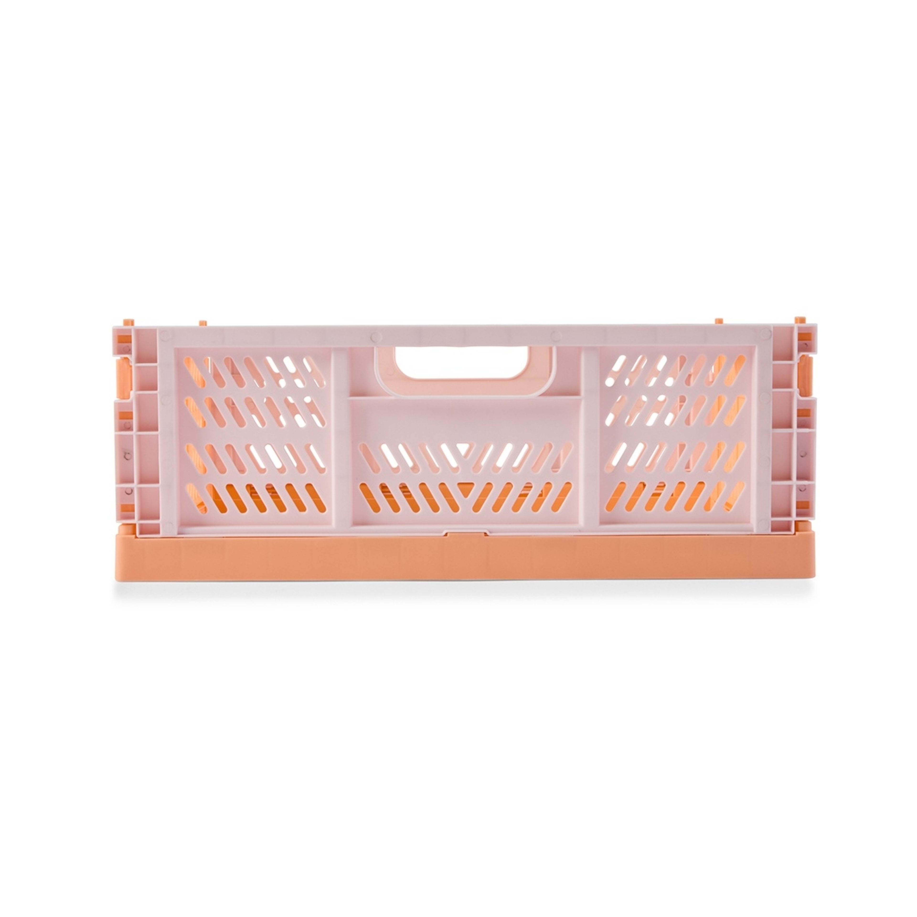 6 15L Collapsible Crate - Medium, Peach, 6 of 10