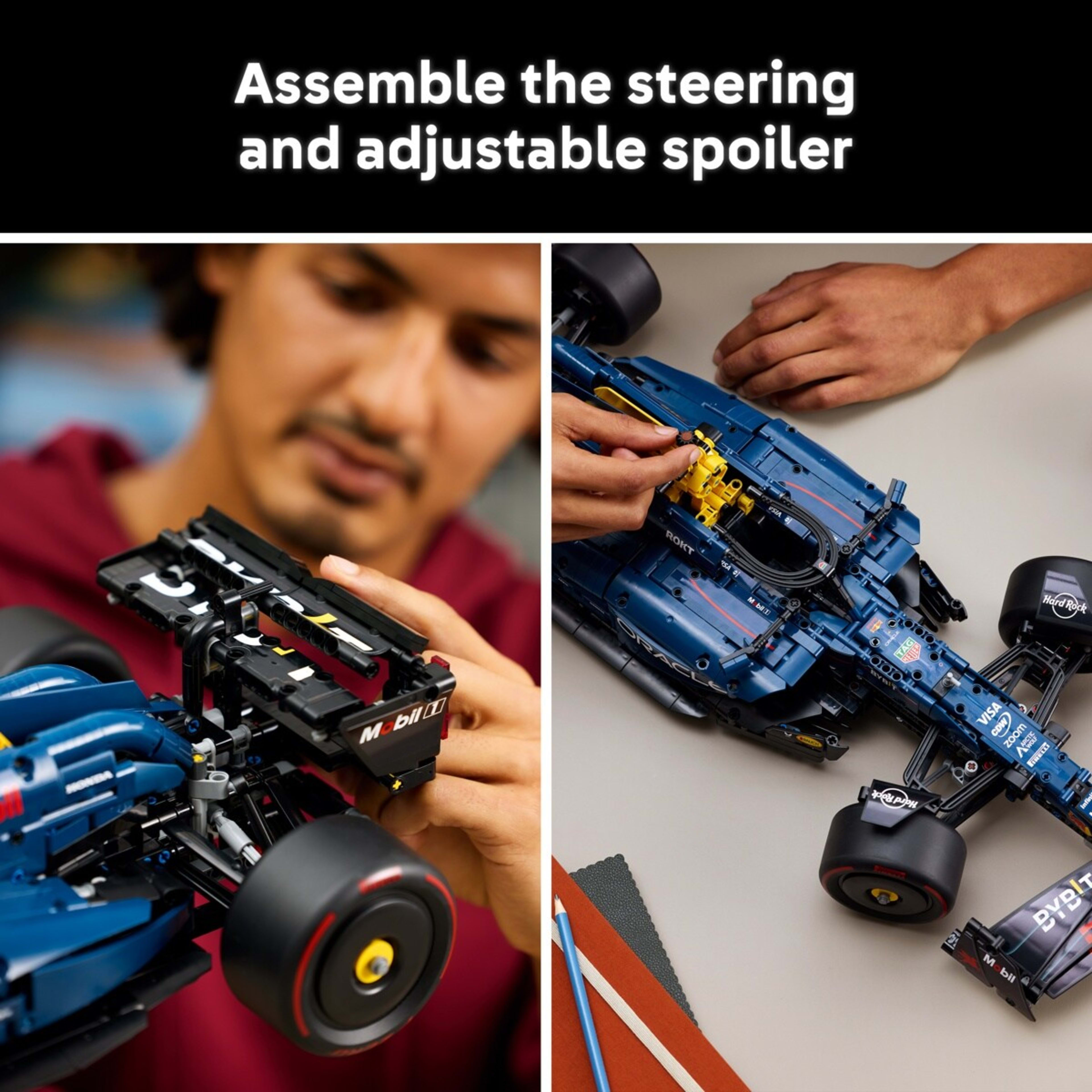 7 LEGO Technic Oracle Red Bull Racing RB20 F1 Car 42206, 7 of 10