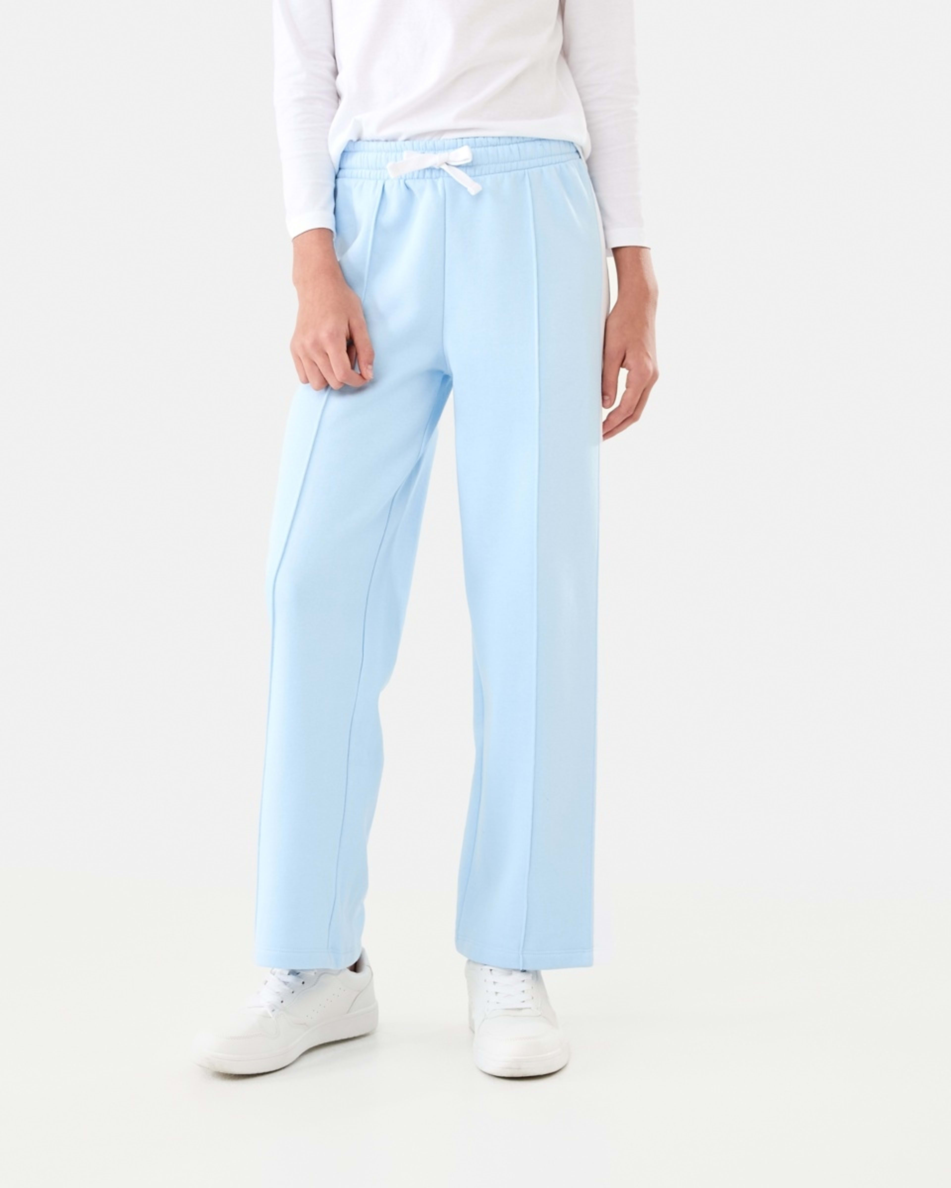 1 Stripe Wide Leg Trackpants Doll Blue