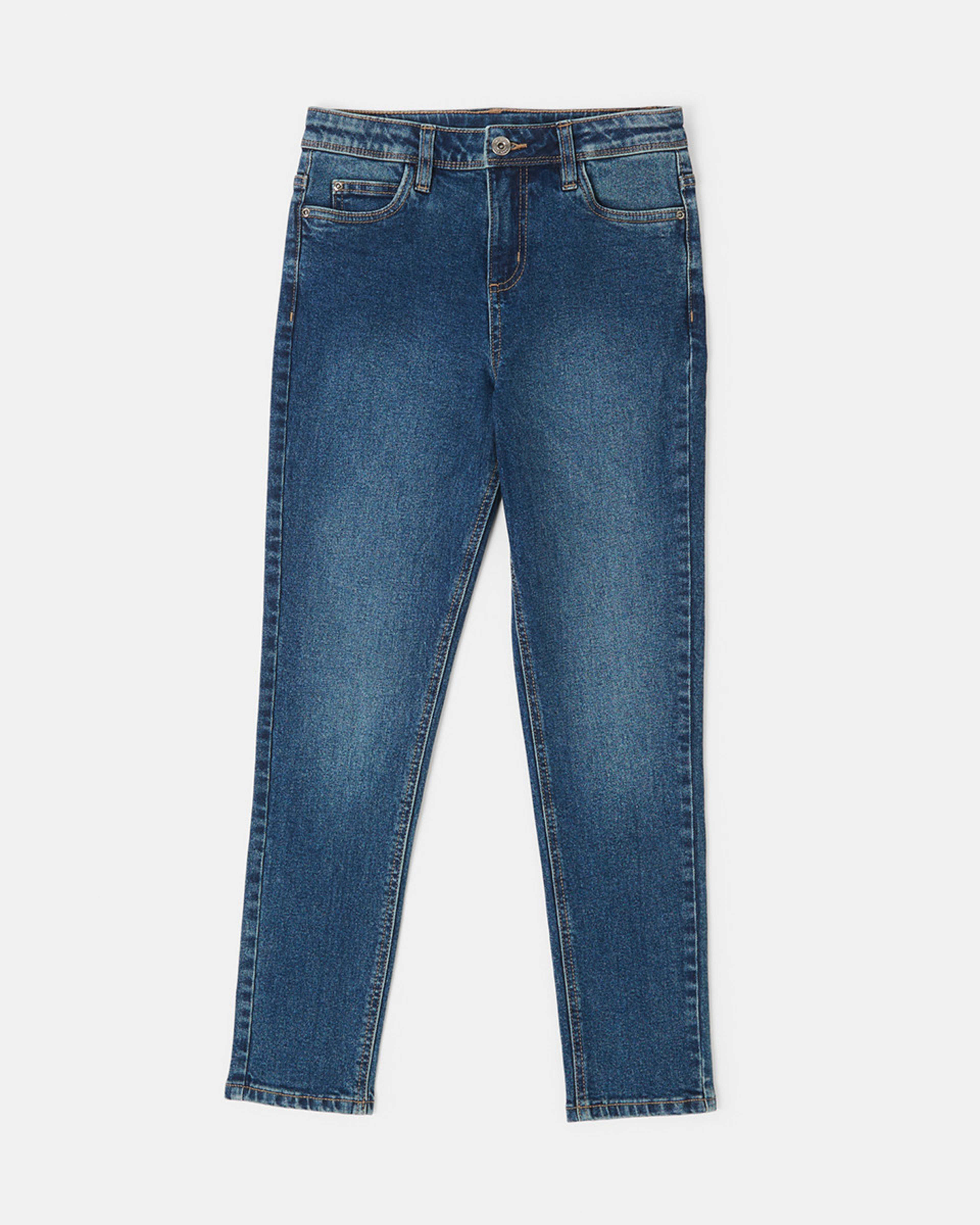 Structured Slim Denim Jeans - Kmart