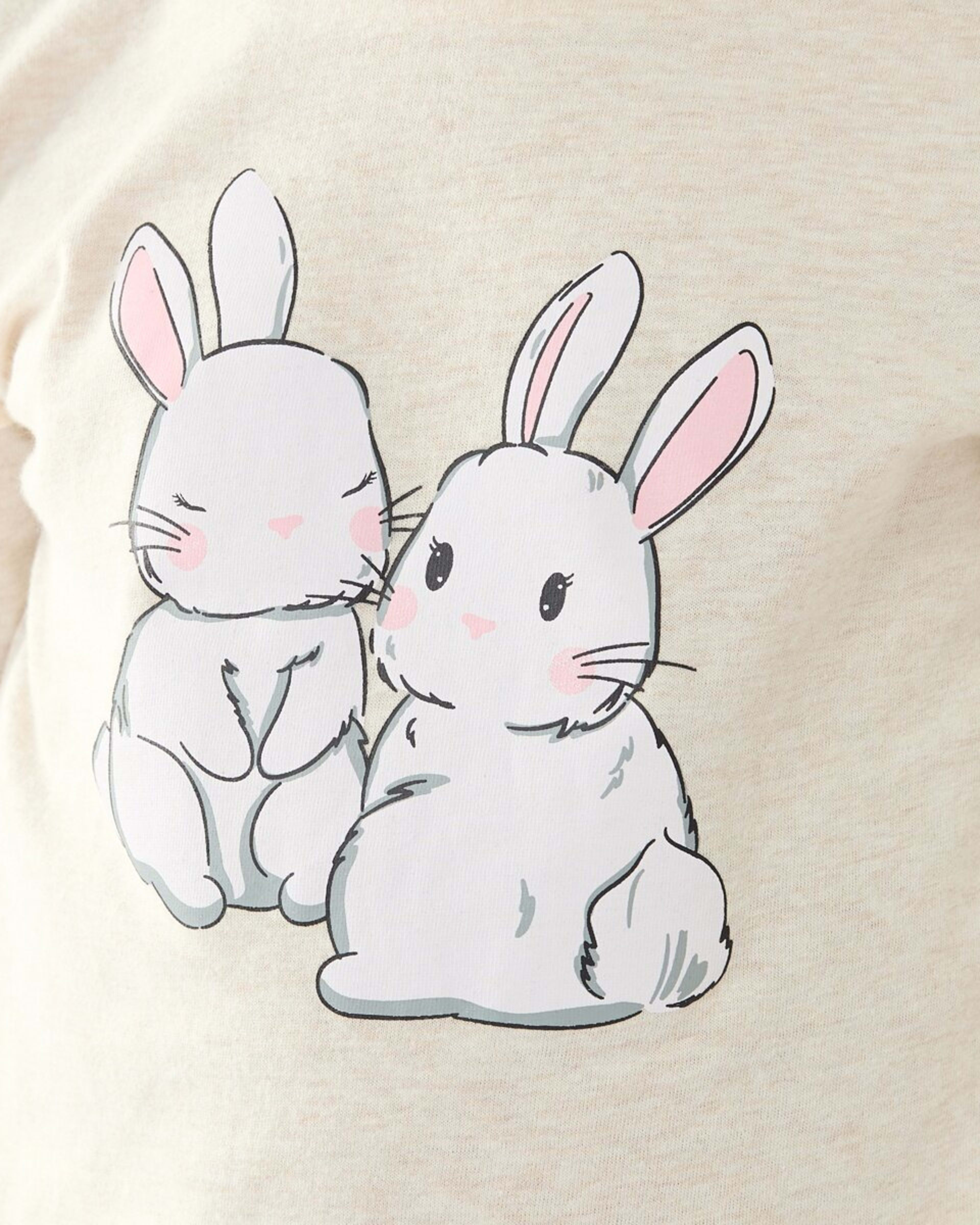 4 Jersey Pyjama Set Bge Bunny, 4 of 10