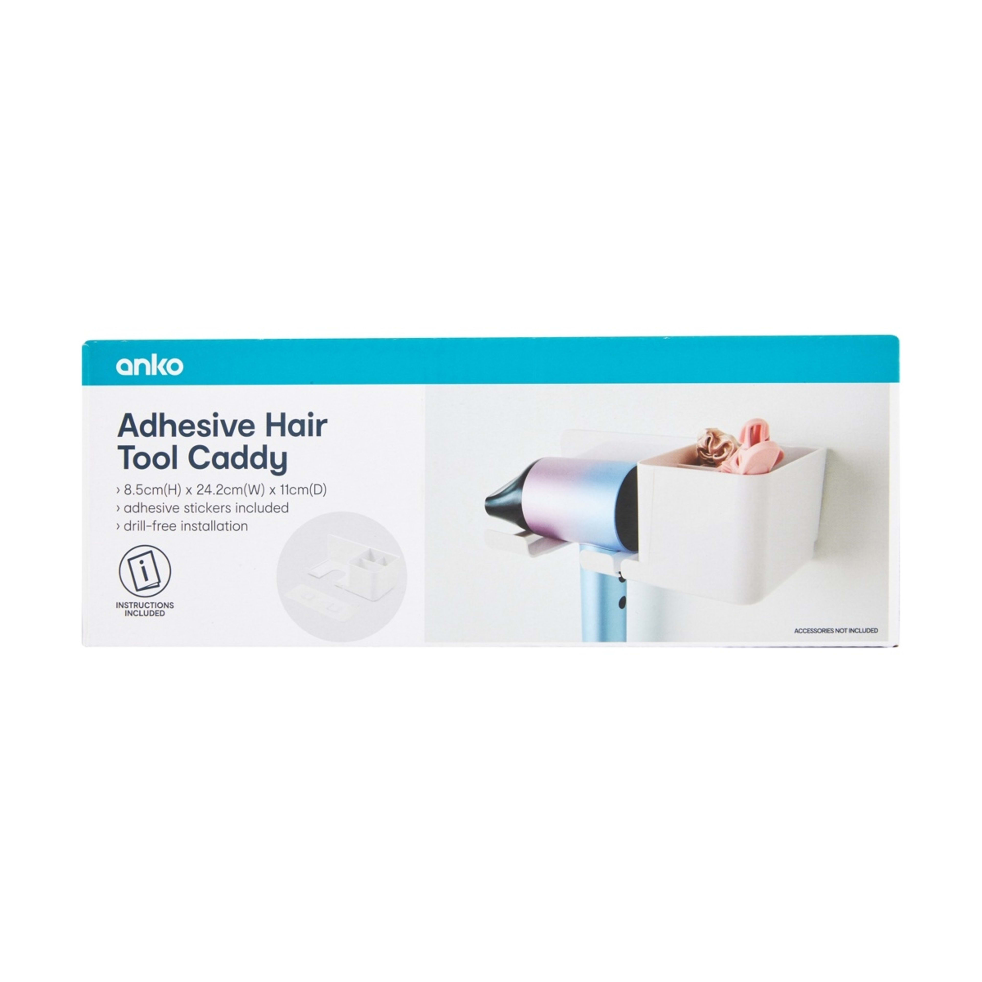 10 Adhesive Hair Tool Caddy, 10 of 10