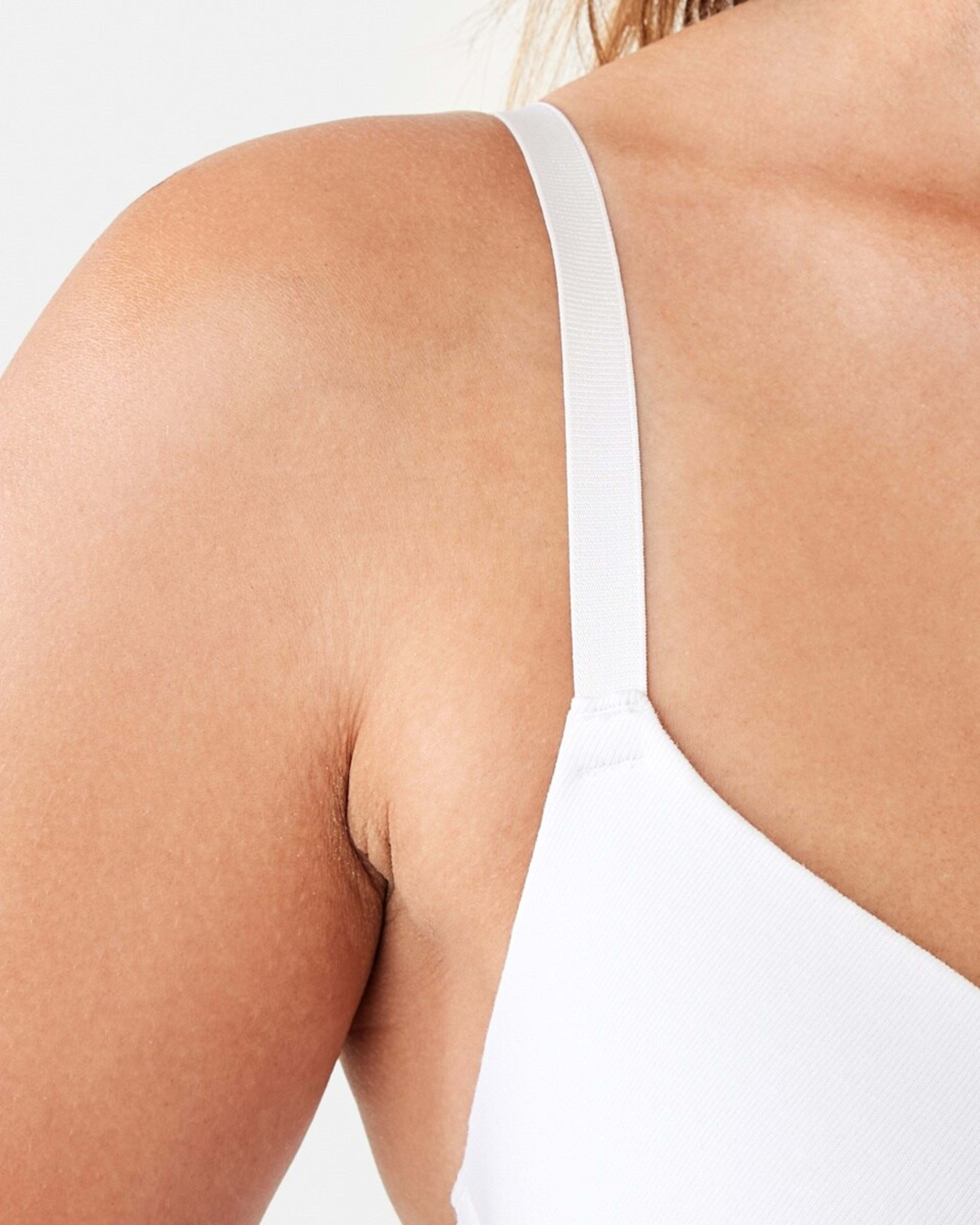 8 2 Pack Cotton T-shirt Bra SILVER MARLE, WHITE, 8 of 9