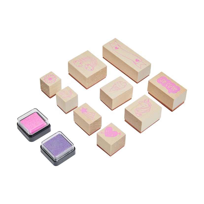 Ink Wooden Stamps Kmart