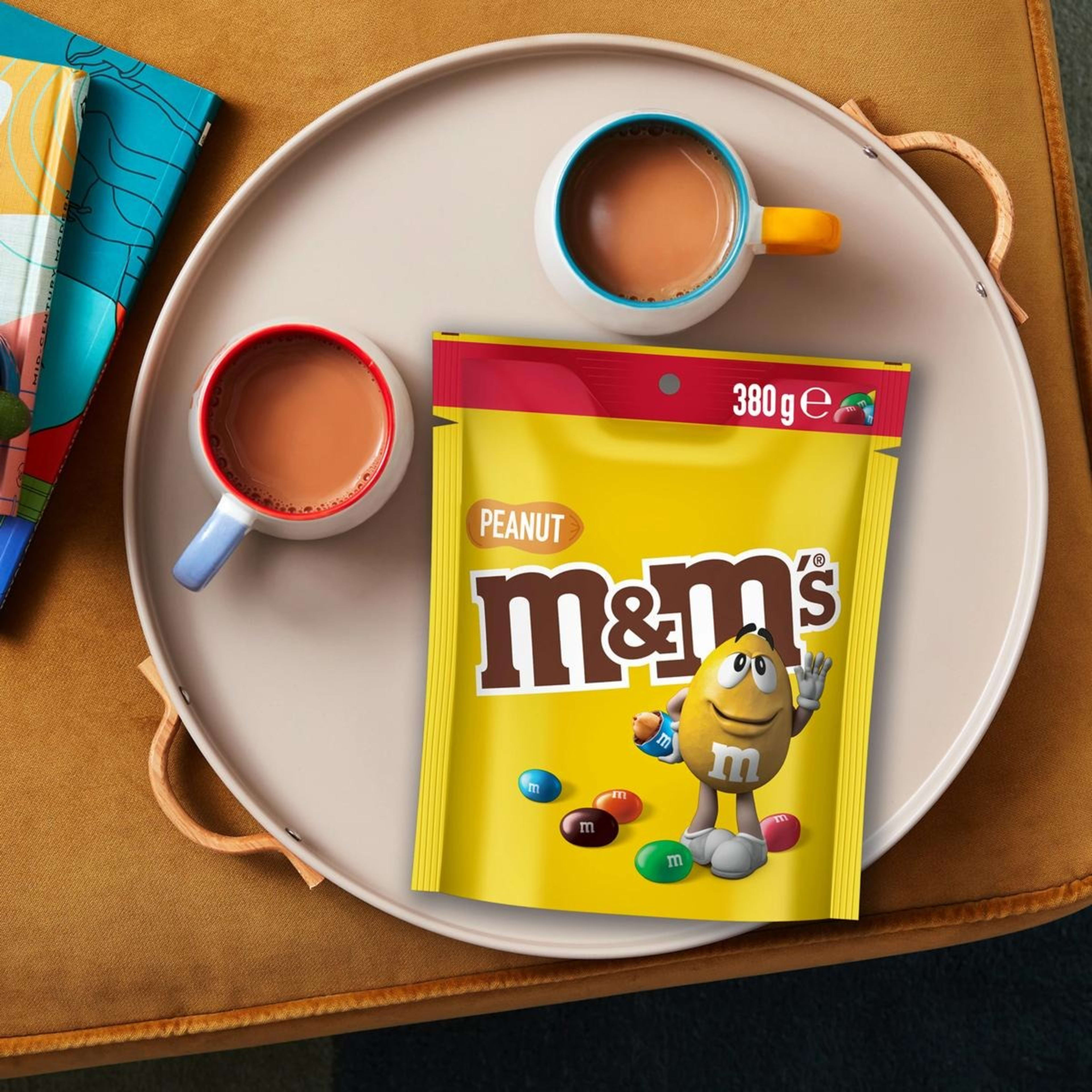 3 M&M's Peanut Milk Chocolate Snack & Share Bag 380g, 3 of 10