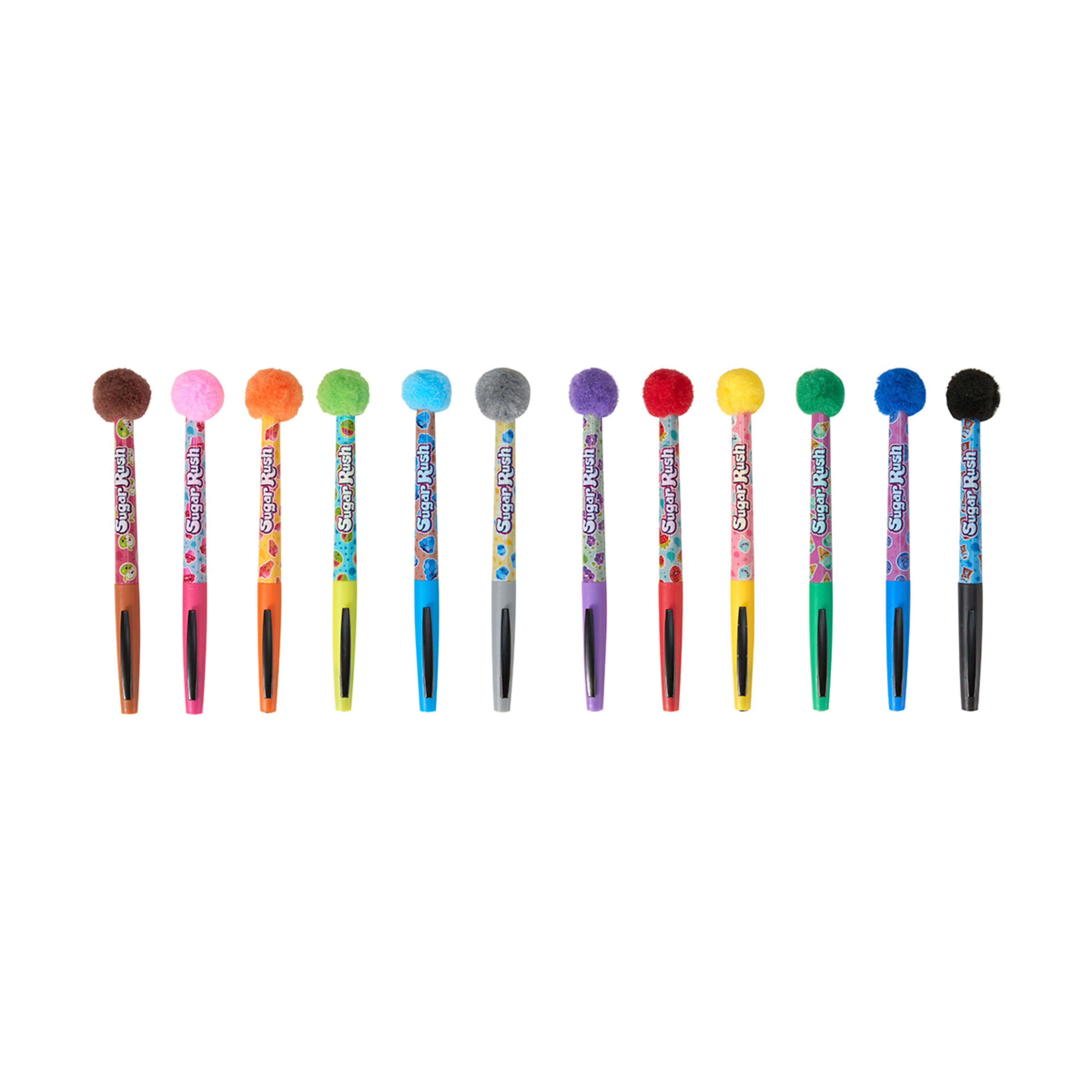 12 Pack Sugar Rush Candy Scented Felt Tip Pens Kmart