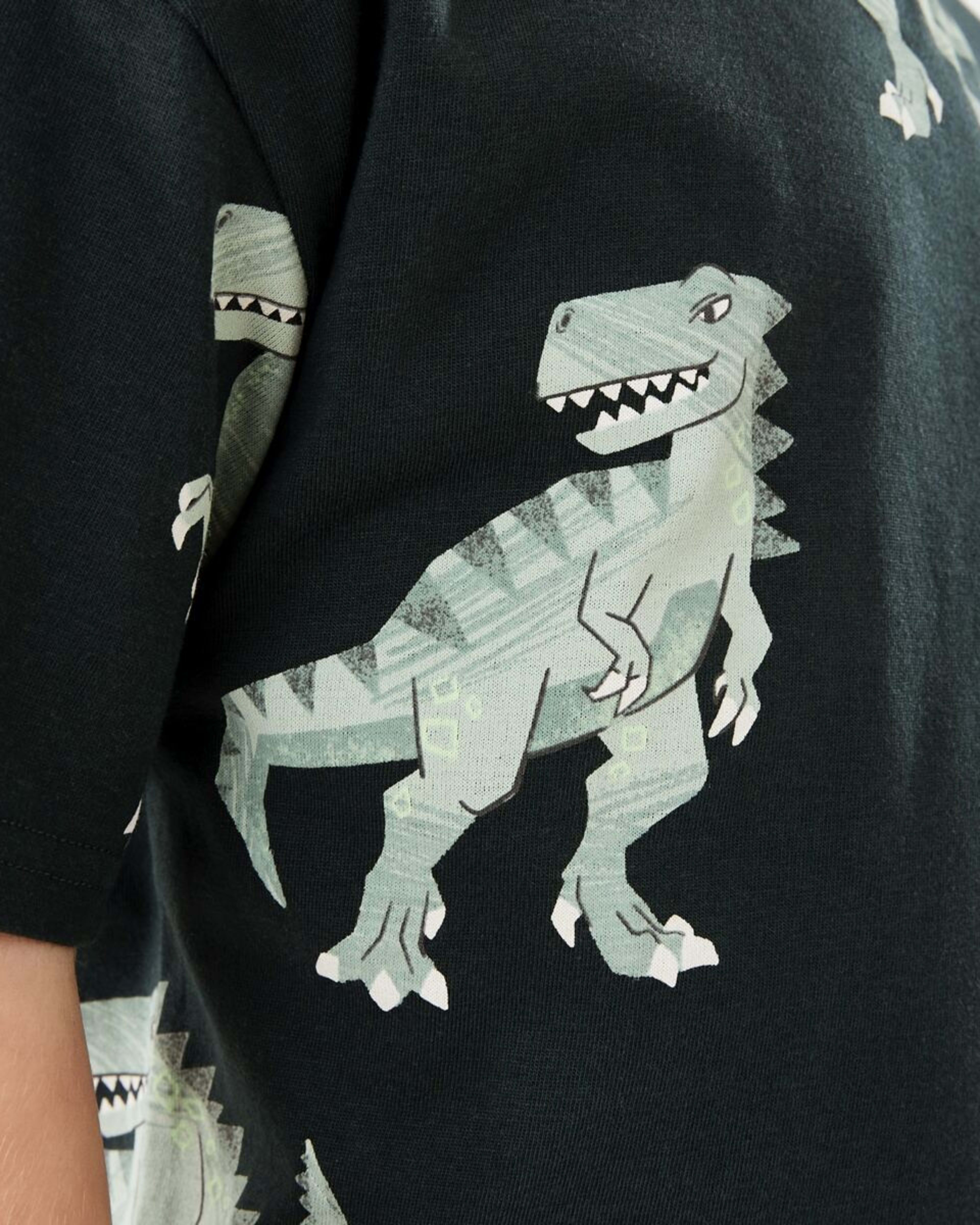 4 All Over Print T-shirt DINO DUDES WOODLAND GREY, 4 of 6