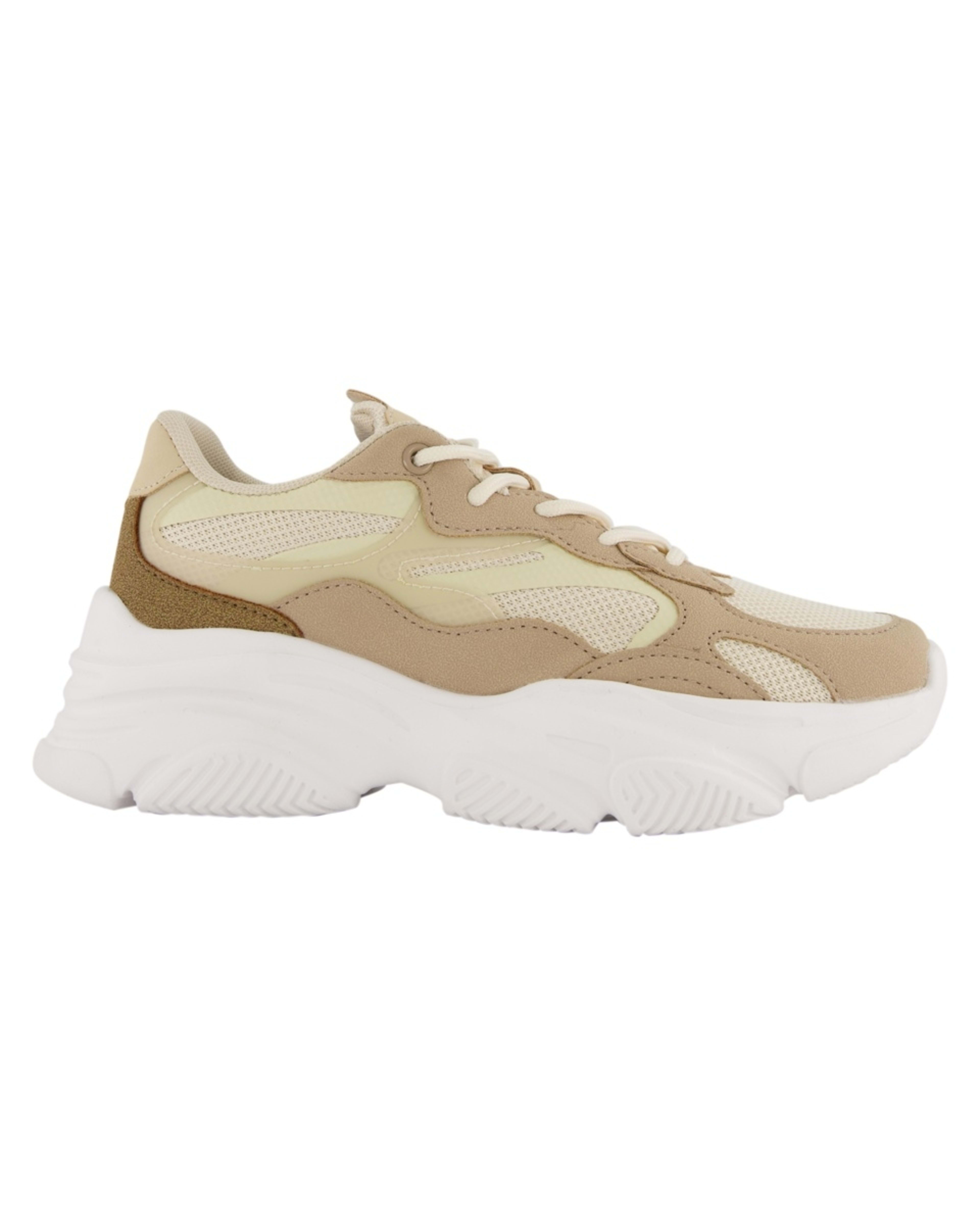 1 Chunky Sneakers Egg Beige