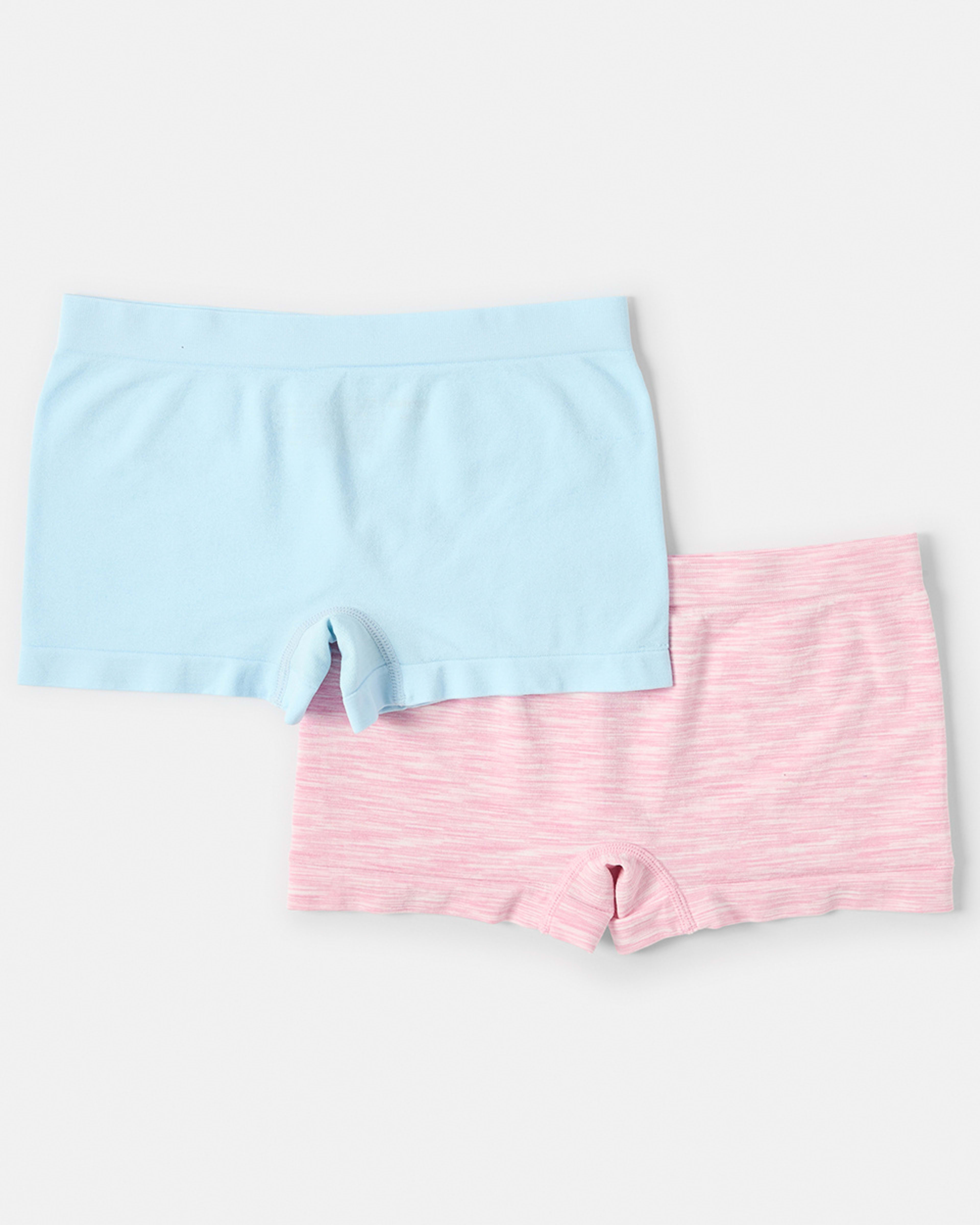 2 2 Pack Seamfree Shorties Space Dye, 2 of 4