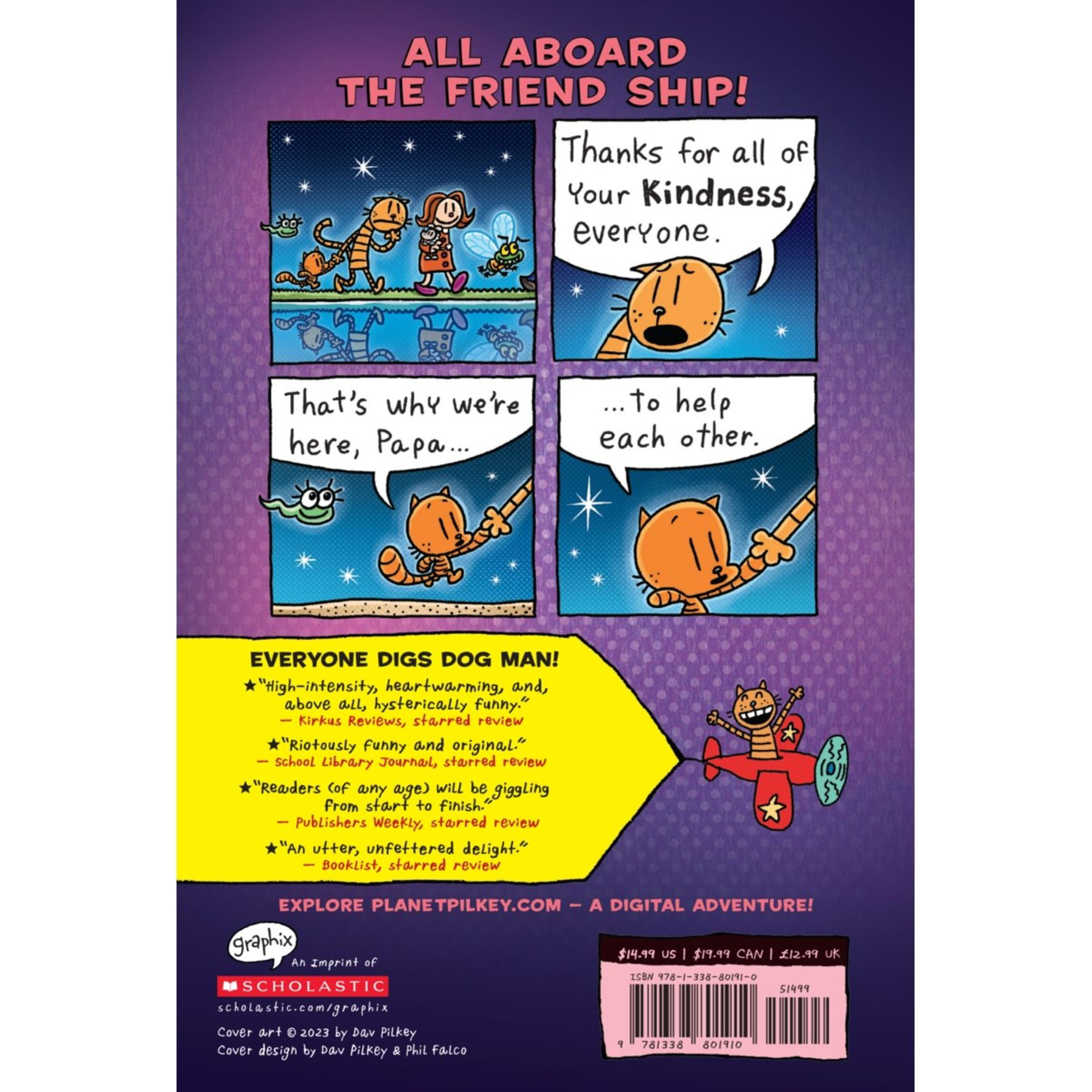 3 Dog Man: Twenty Thousand Fleas Under The Sea by Dav Pilkey - Book, 3 of 3
